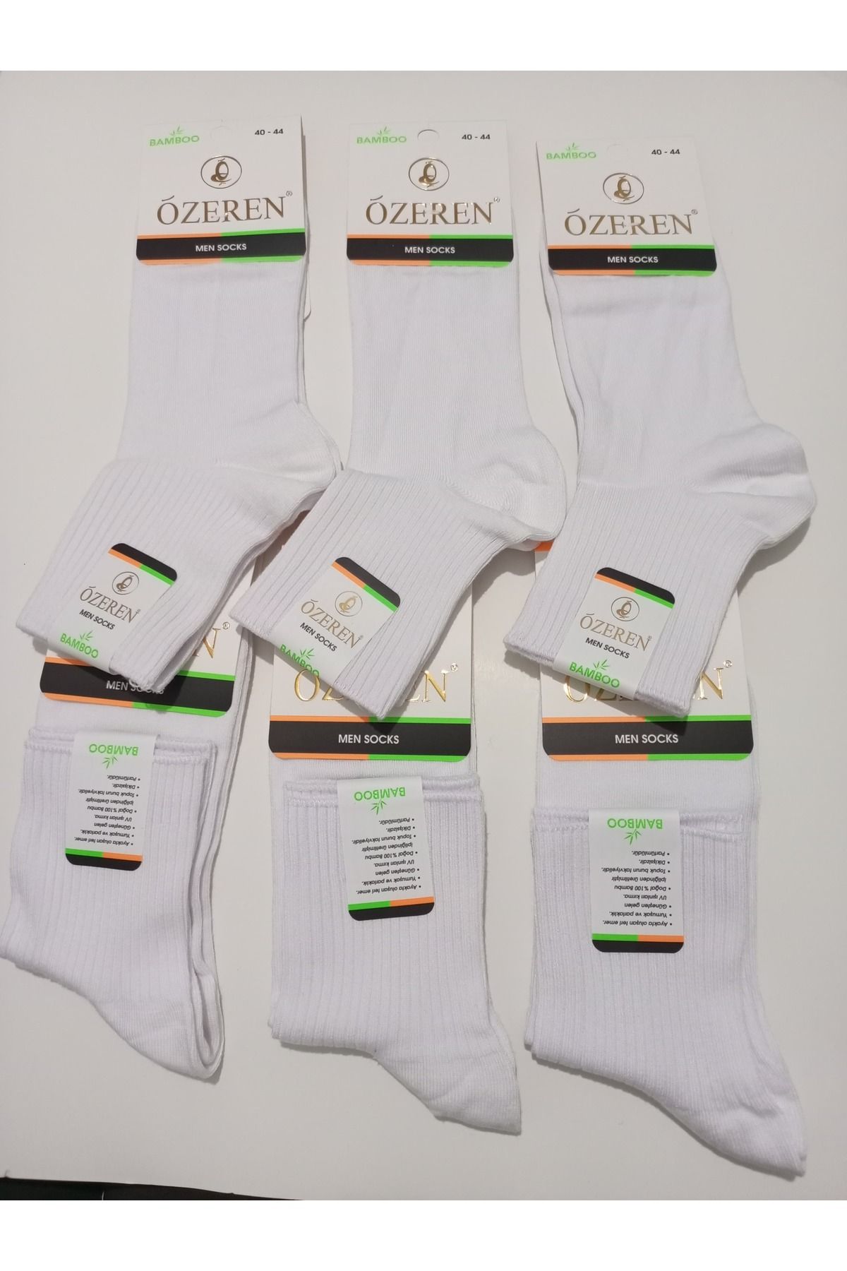 RBS SOCKS ERKEK BAMBU YARIM KONÇ DİKİŞSİZ NAYLONSUZ ÇORAP 6'LI