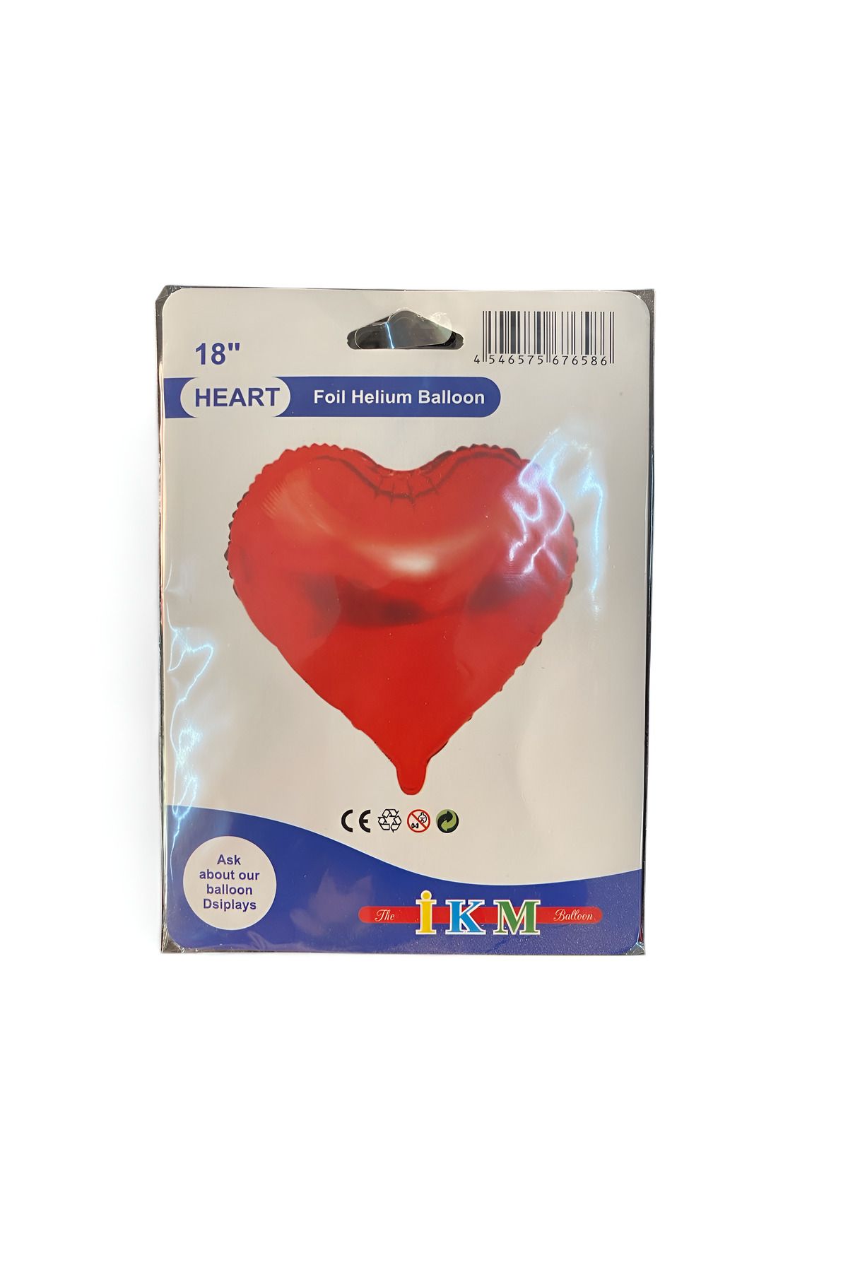 Televi Kırmızı Kalp Balon