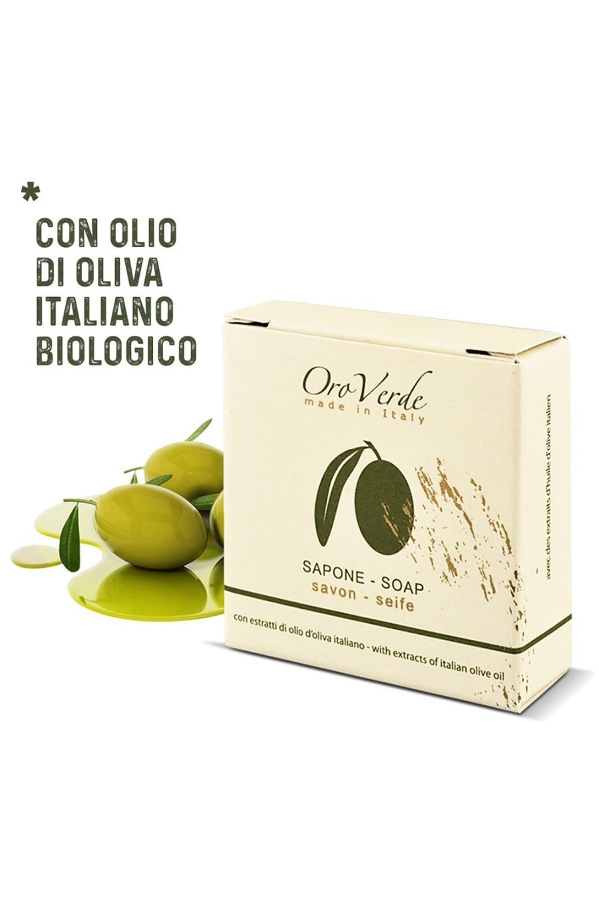 Oro verde Sapun Hotelier Oroverde 20 G, Cu Ulei De Masline. Set 100 Buc - One Size