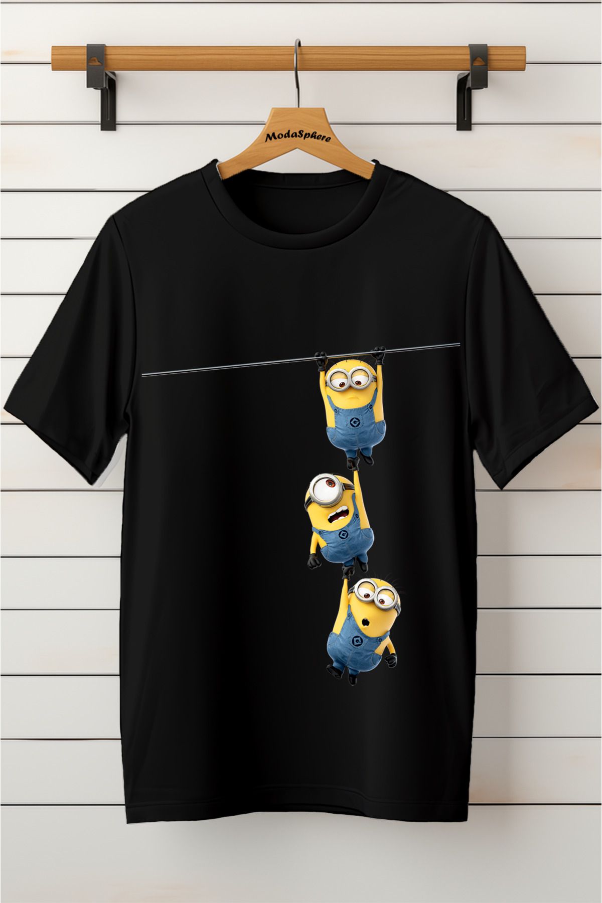 ModaSphere Baskılı Unisex Oversize Tişört