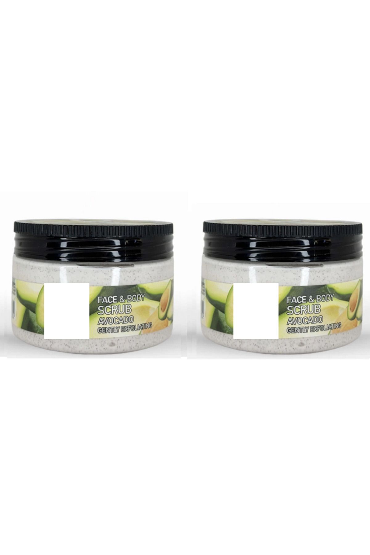 9Renk Face And Body Yüz ve Vücut İçin Peeling Etkili Scrub Gel Avokado 300ml+300 ML