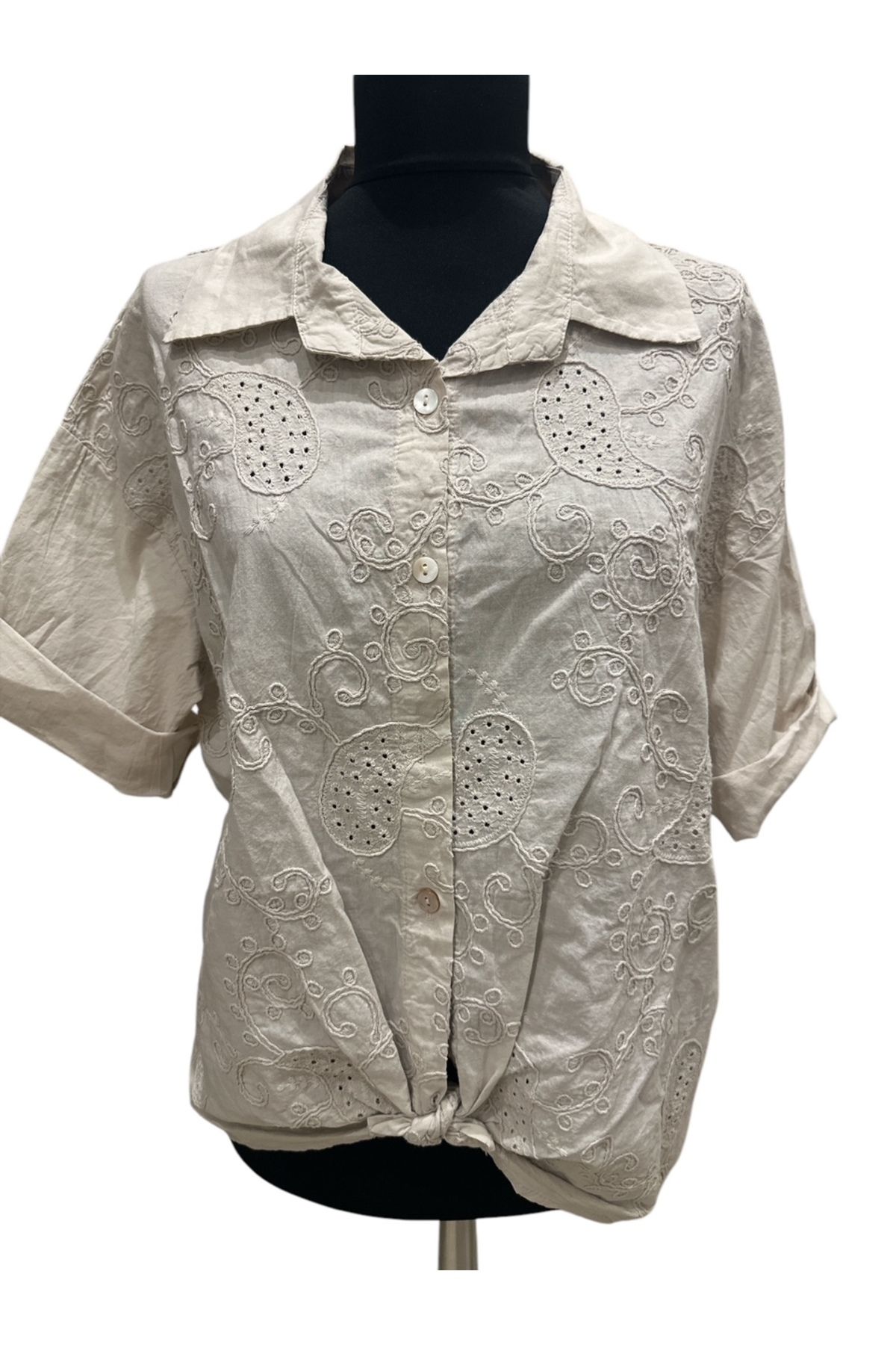 PHUTİ COLLECTION İTALYAN FİSTO DETAYLI GÖMLEK