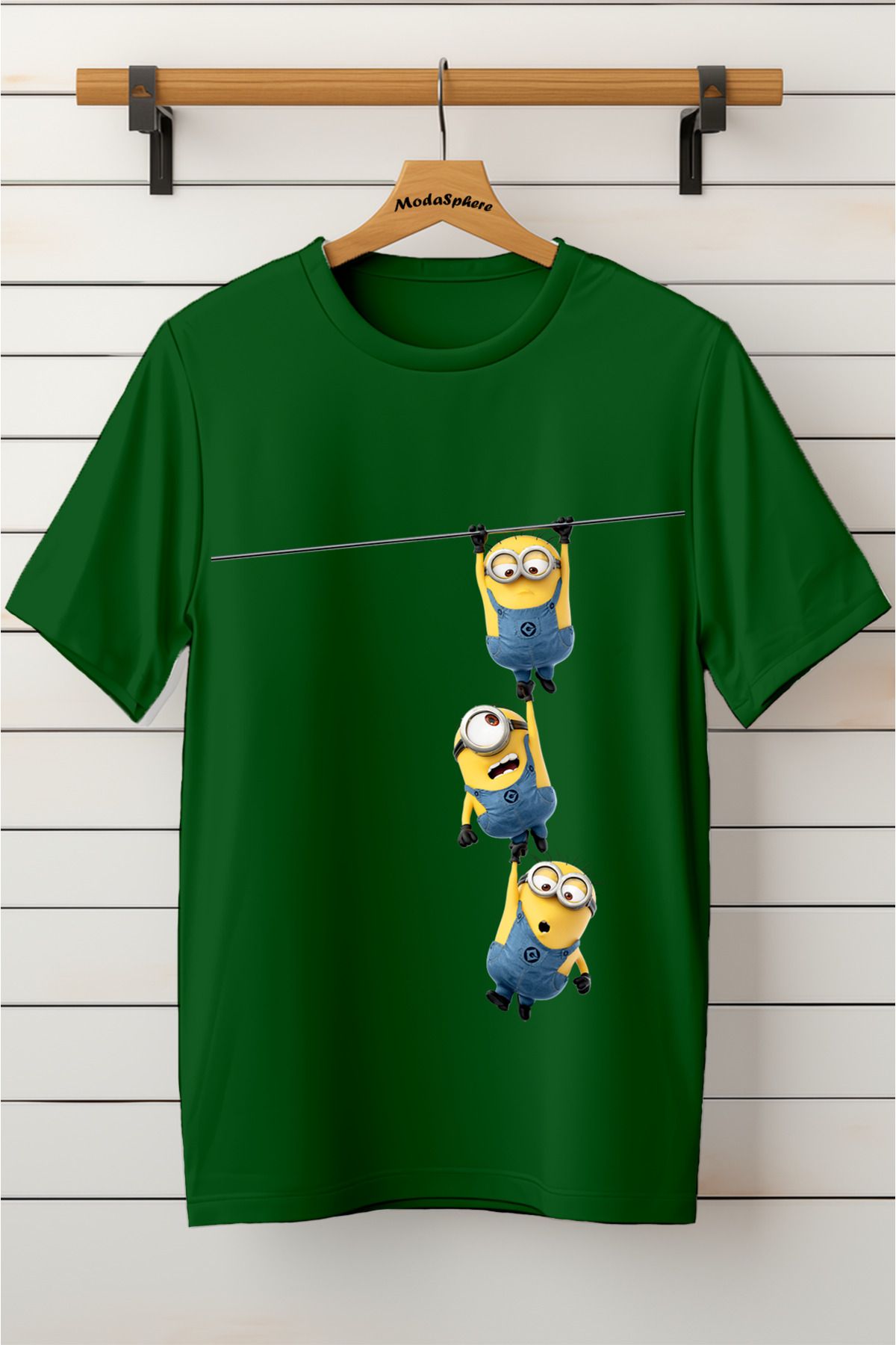 ModaSphere Baskılı Unisex Oversize Tişört