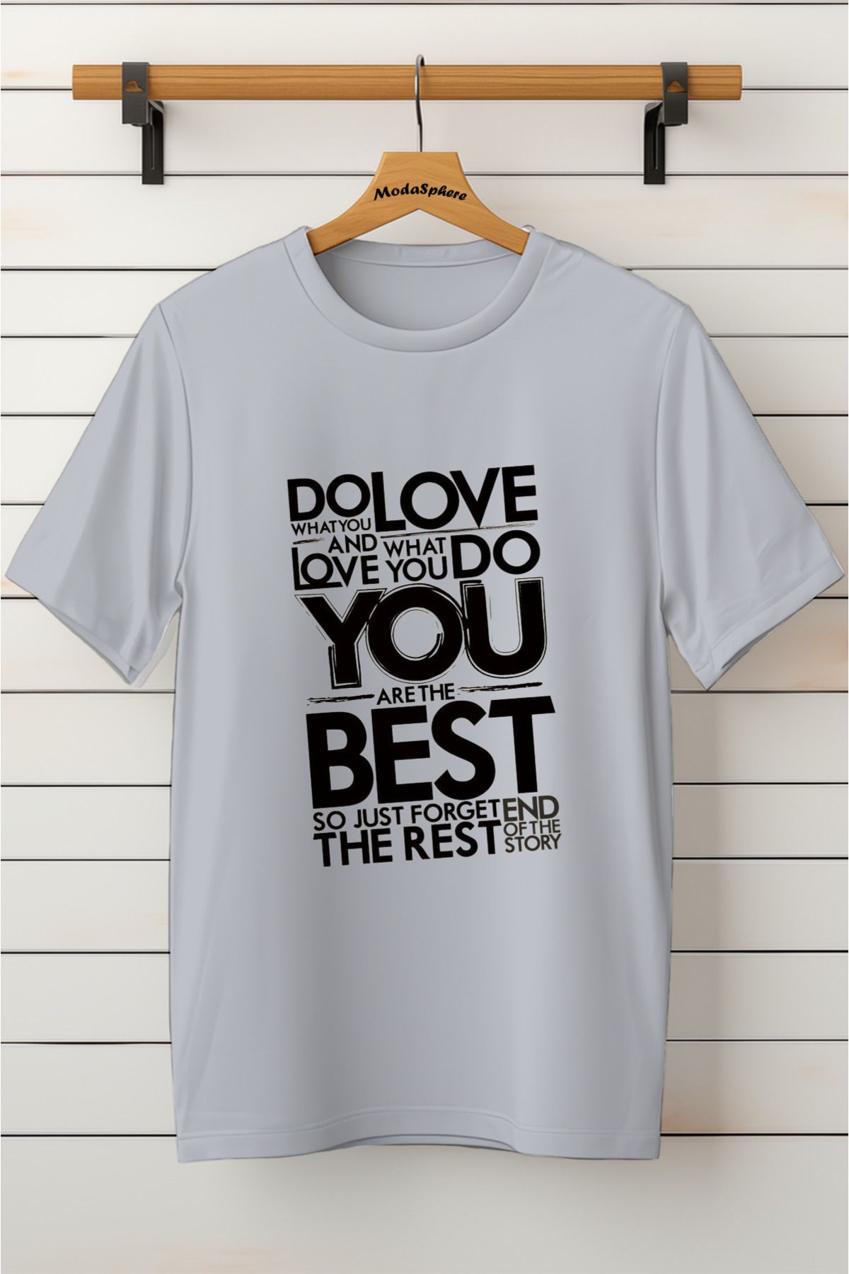 ModaSphere Baskılı Unisex Oversize Tişört