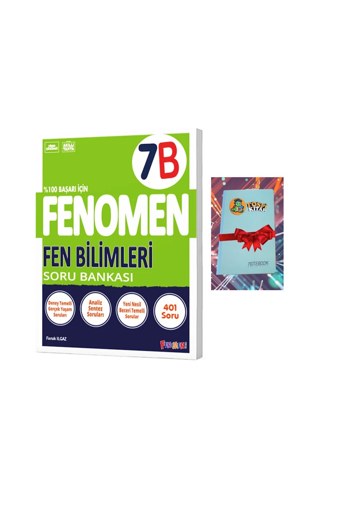 Fenomen Yayıncılık 7 FEN BİLİMLERİ B Soru Bankası (DEFTER HEDİYE) ATG