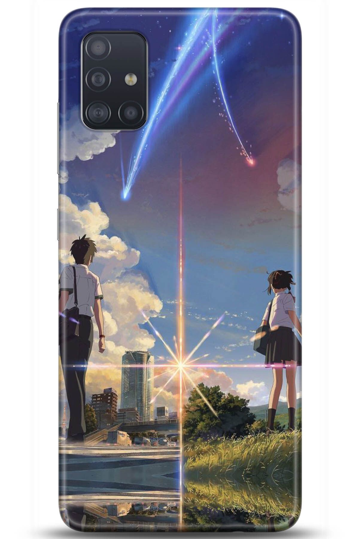 Noprin Samsung Galaxy A51 Kılıf HD Baskılı Kılıf - Loving You Series * 5176