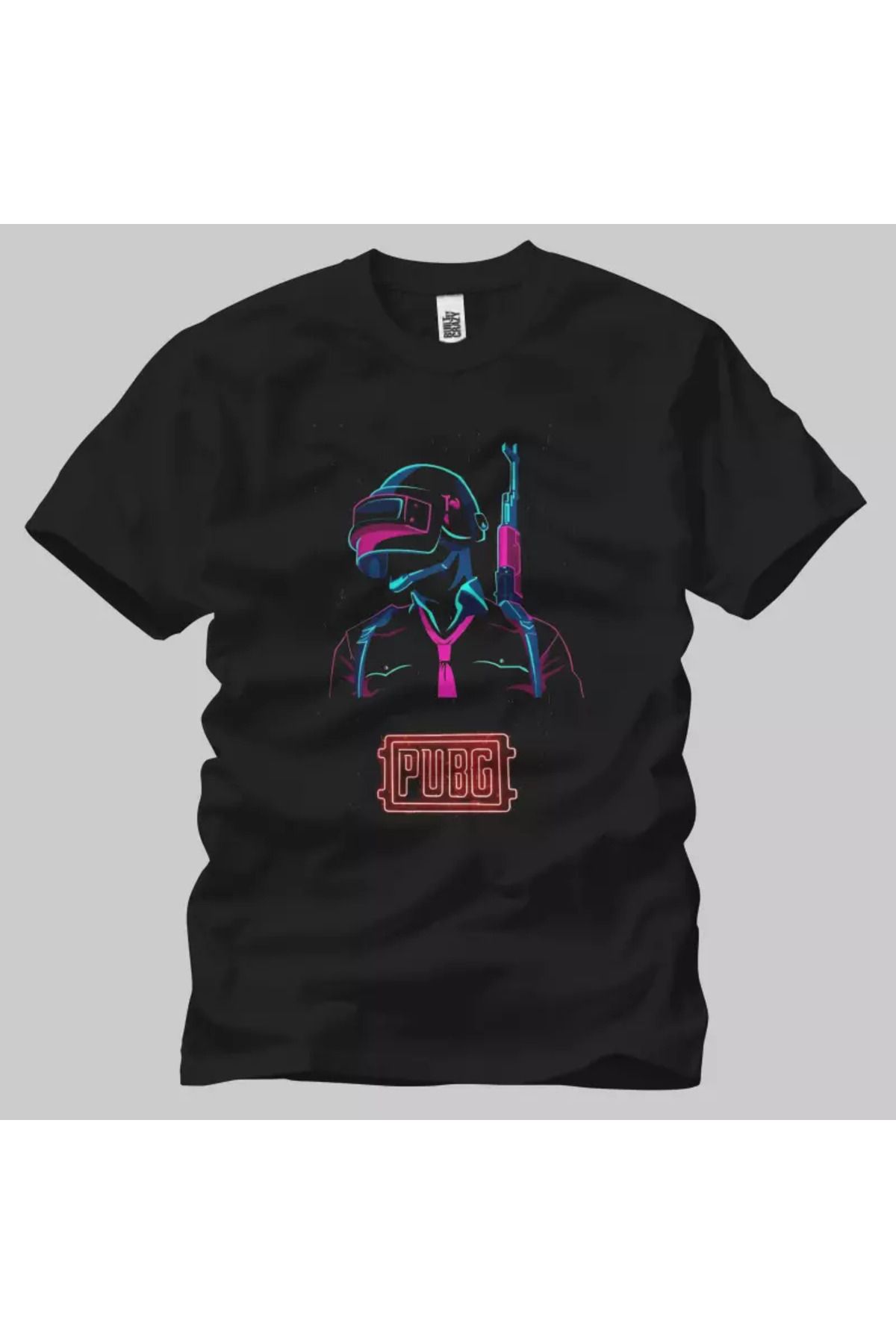 Built By Crazy Pubg Battlegrounds Game Avatar Unisex Tişört