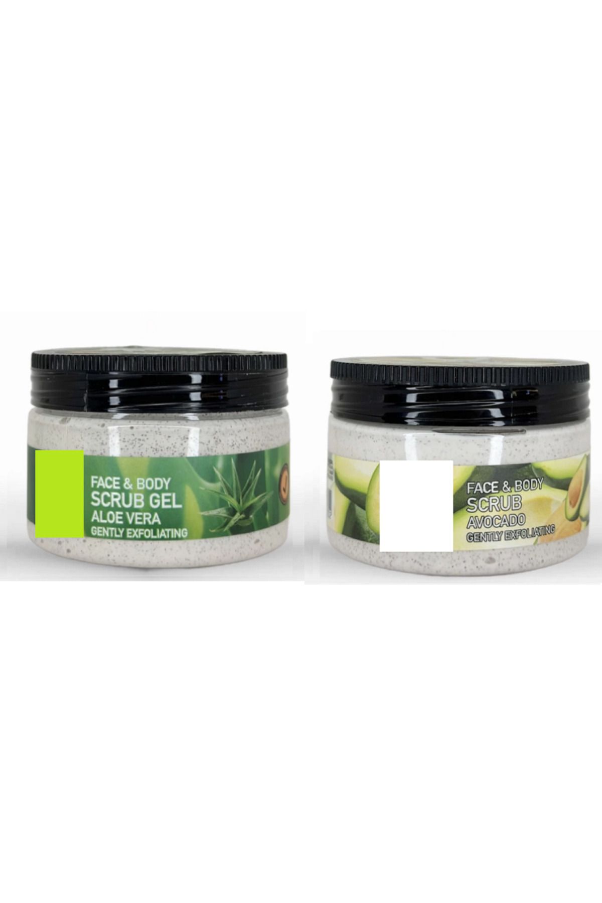 9Renk Avokado & Aloe Vera Scrub Peeling Gel 300 ML+300 ML