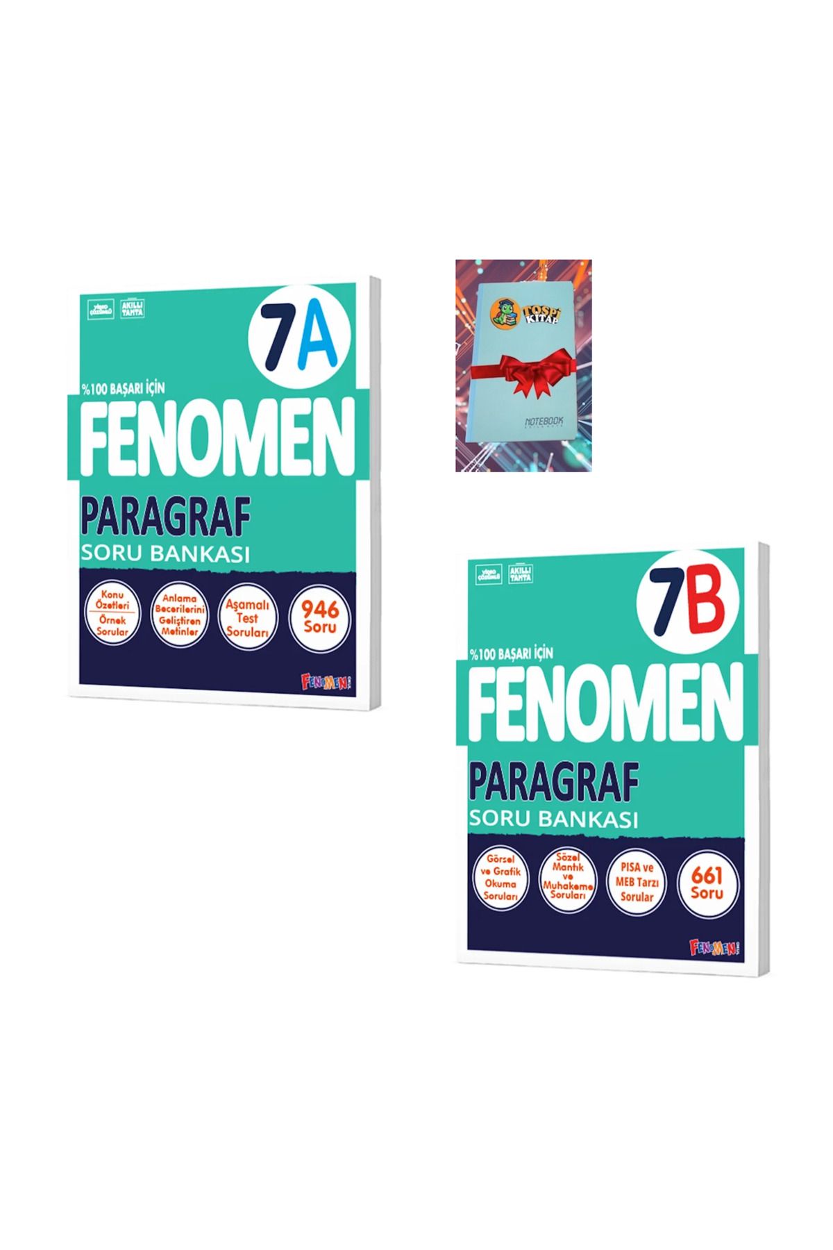 Fenomen Yayıncılık 7 A+B PARAGRAF Soru Bankası (DEFTER HEDİYE) ATG