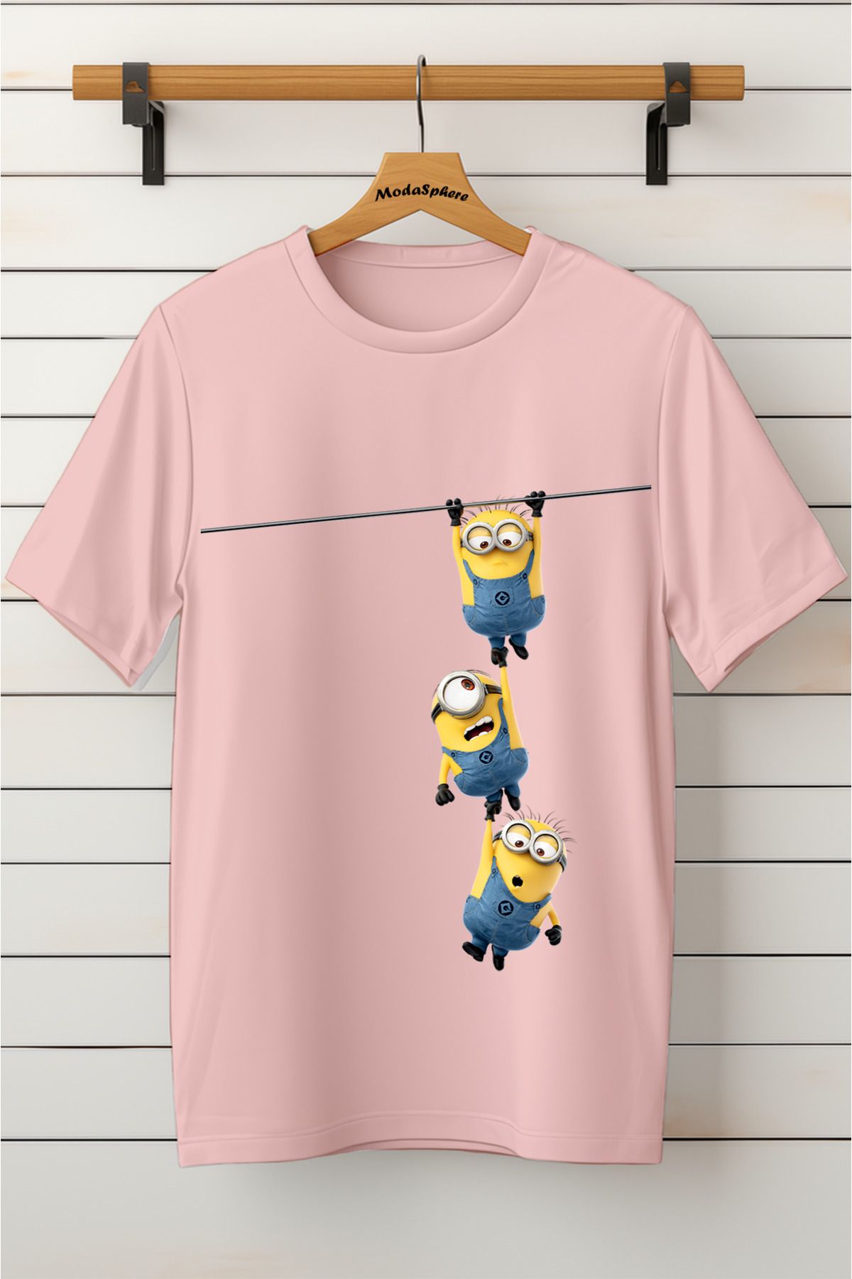 ModaSphere Baskılı Unisex Oversize Tişört
