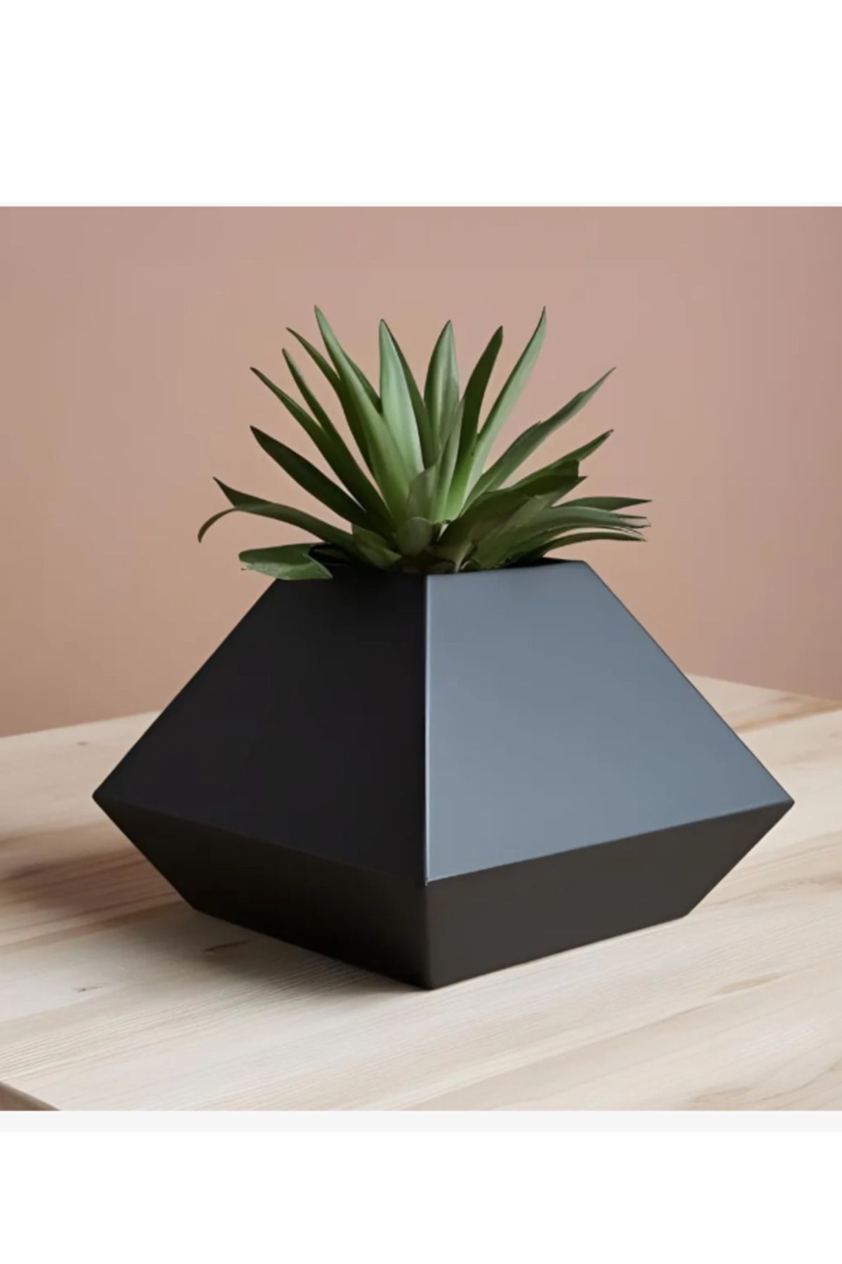 3DAKSESUAR Modern Minimalist Piramit Saksı, Dekor Kabı