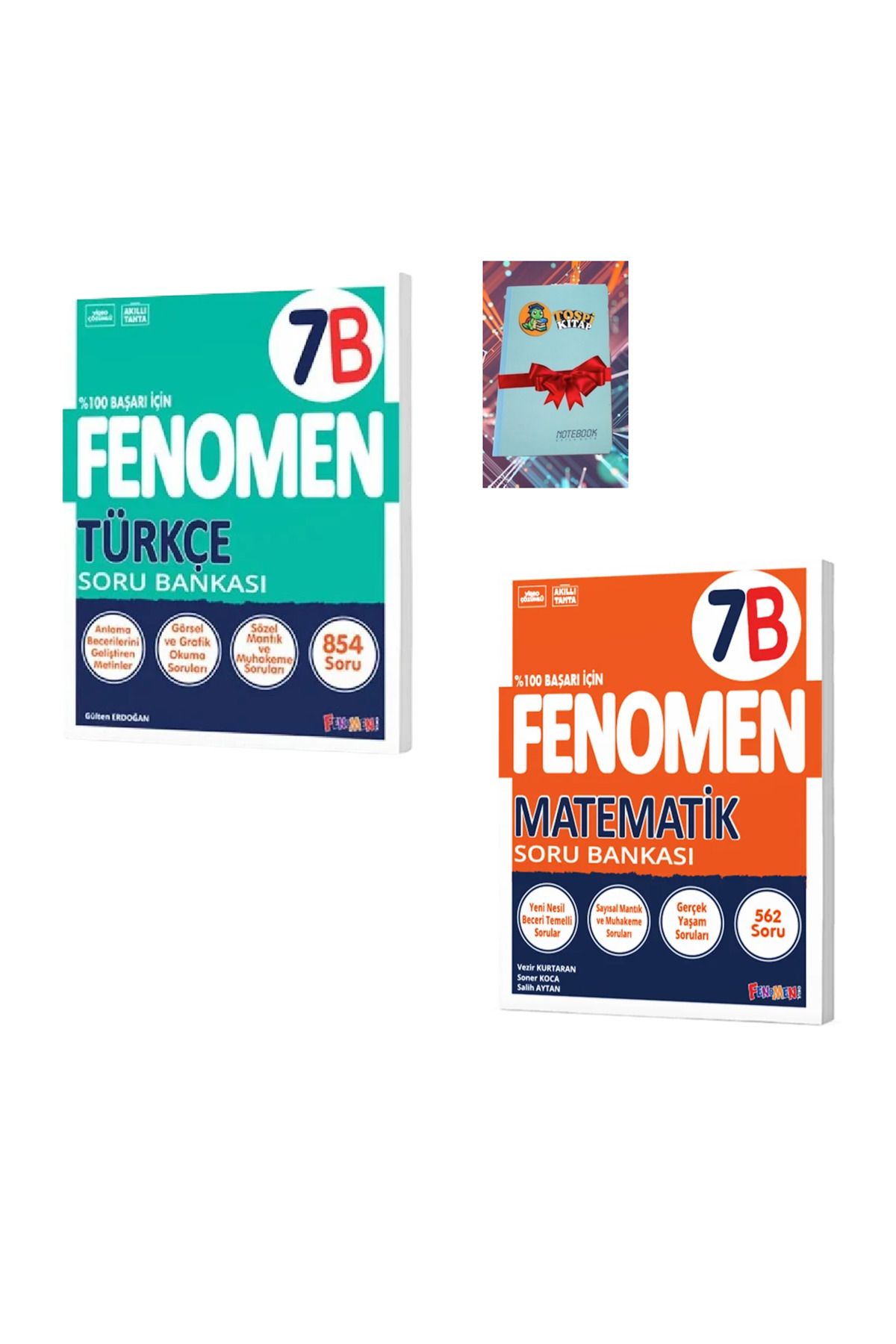 Fenomen Yayıncılık 7B TÜRKÇE + MATEMATİK Soru Bankası (DEFTER HEDİYE) ATG
