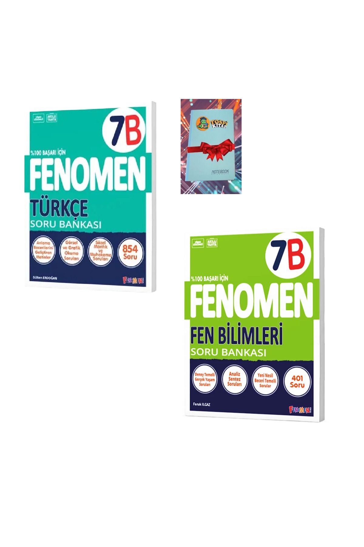 Fenomen Yayıncılık 7B TÜRKÇE + FEN BİLİMLERİ Soru Bankası (DEFTER HEDİYE) ATG