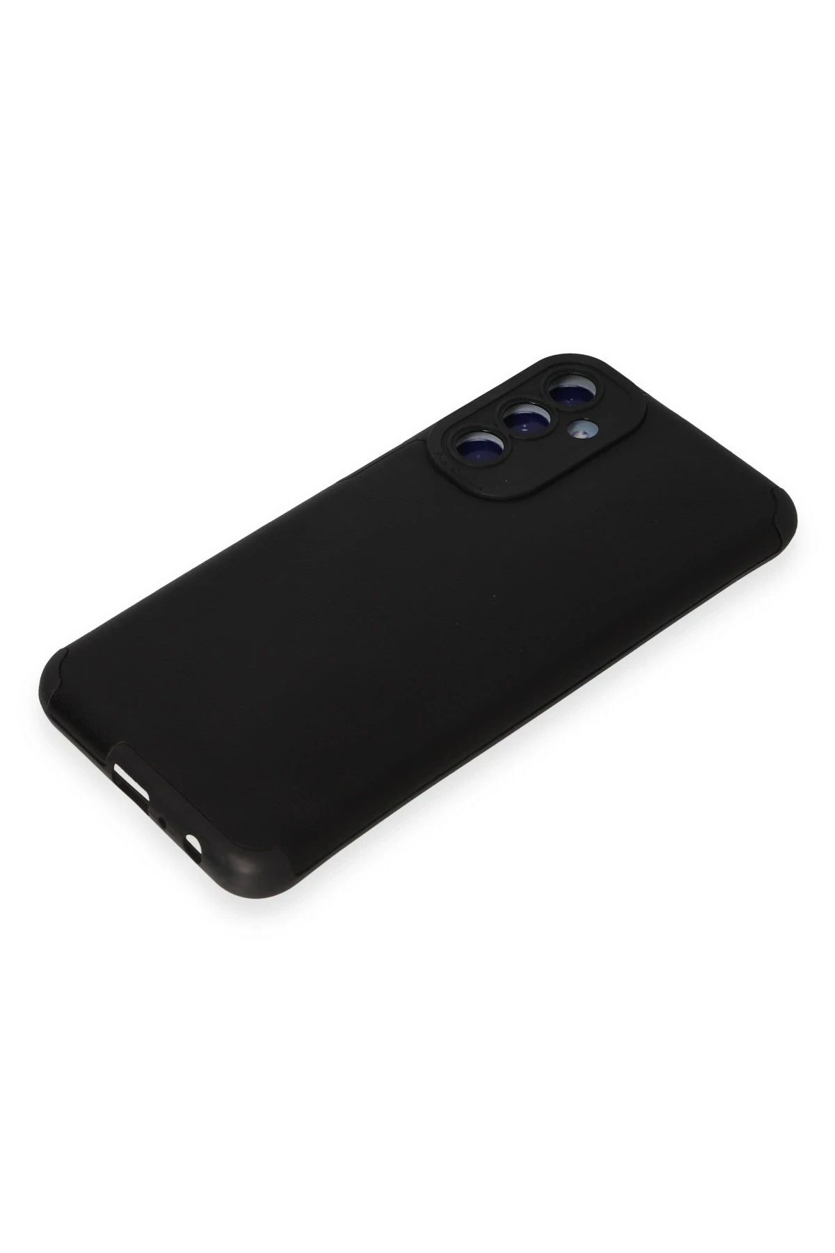 NewFace Samsung Galaxy M34 5G Kılıf Loop Deri Silikon - Siyah ALMLA