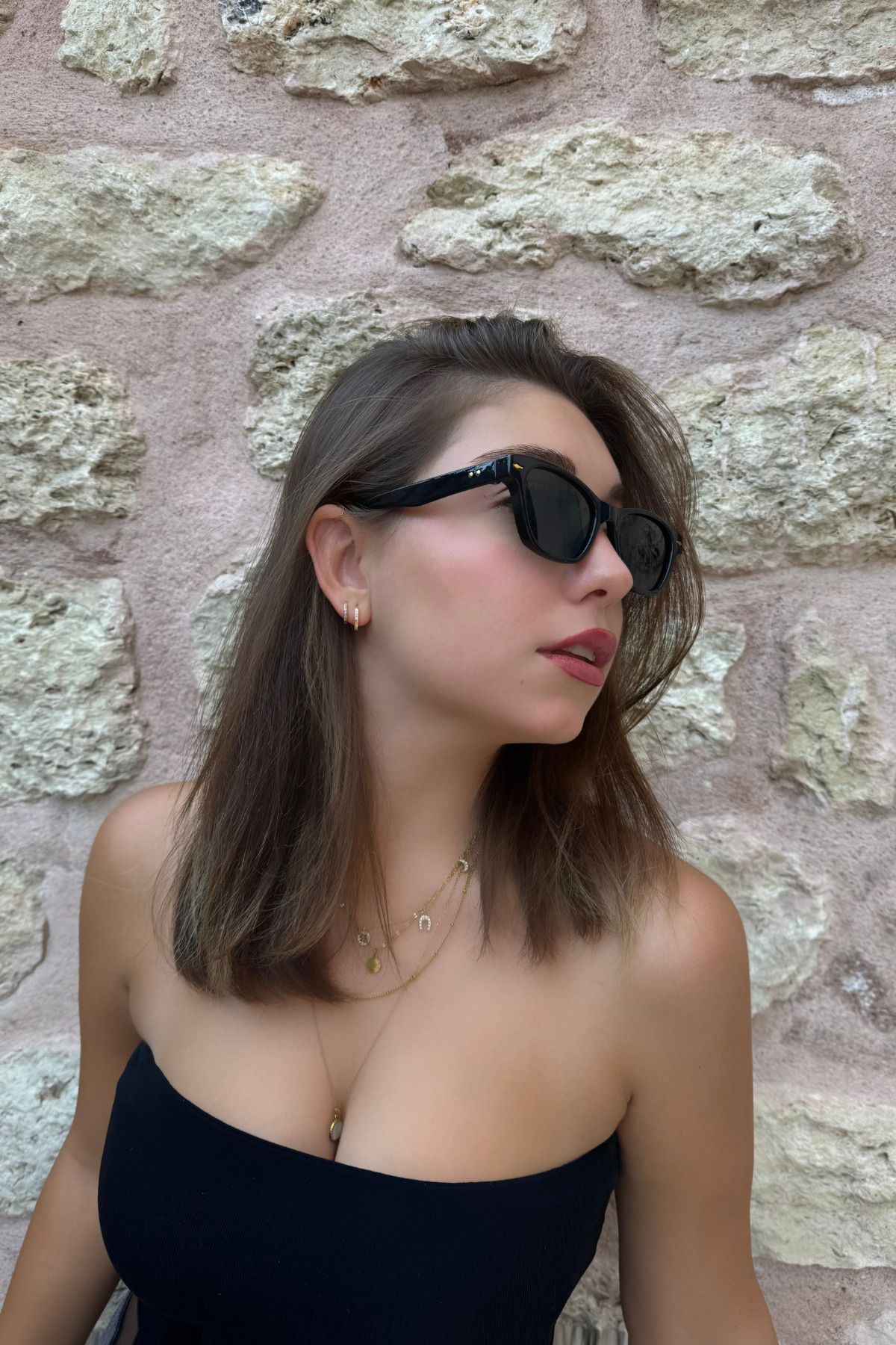 vishor Güneş Gözlüğü Kadın & Erkek Uv400 Cam Ce Belgeli Unisex Model-24