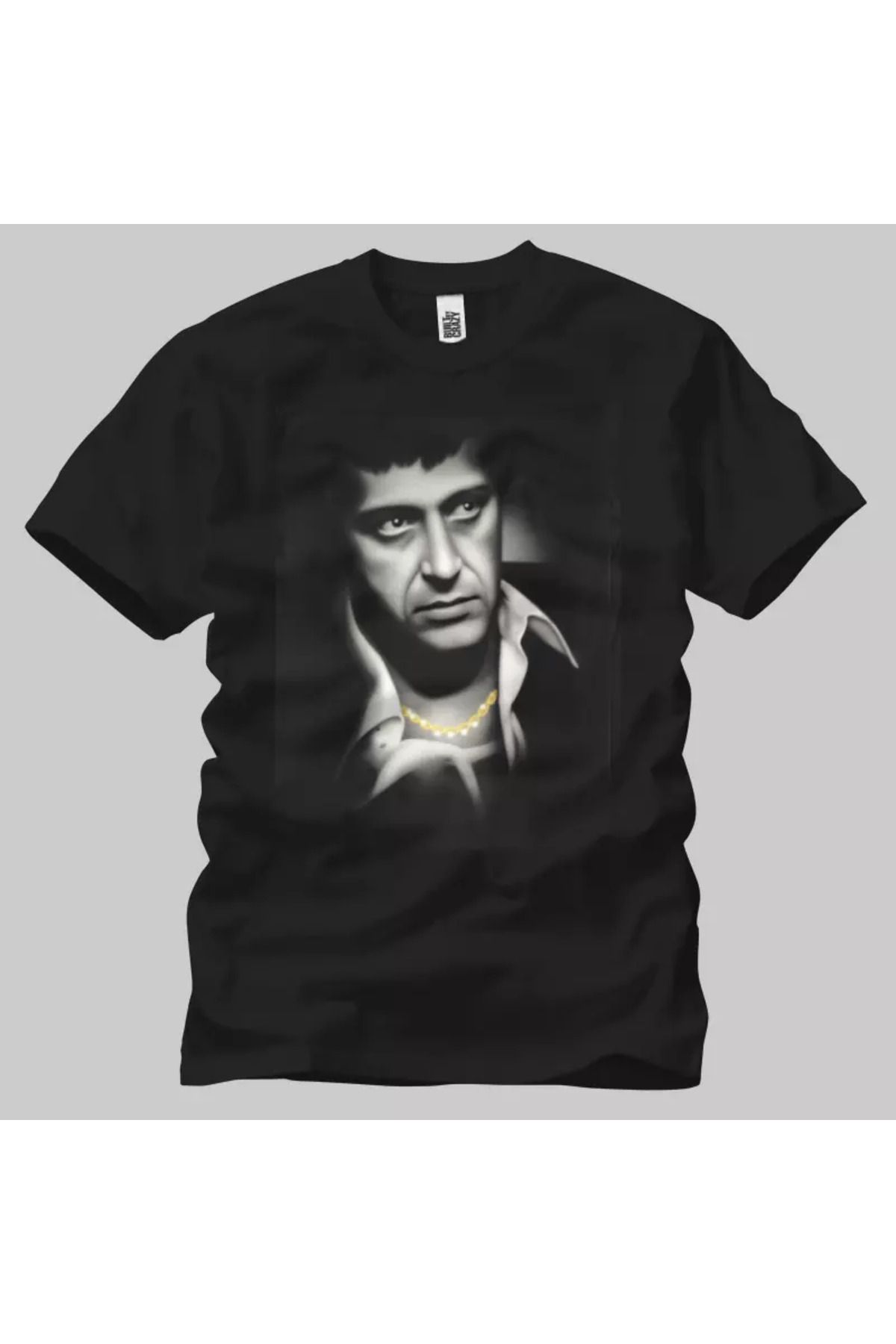 Built By Crazy Scarface Airbrush Unisex Tişört