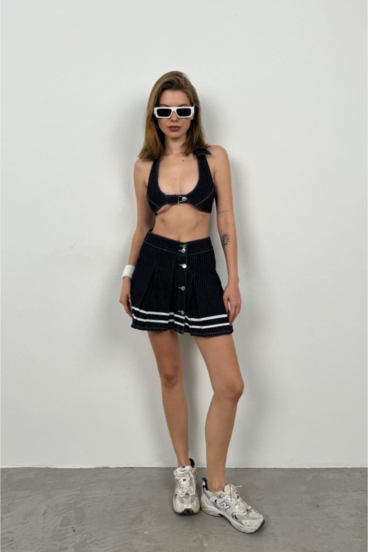 royq Polo Yaka Tiny Crop