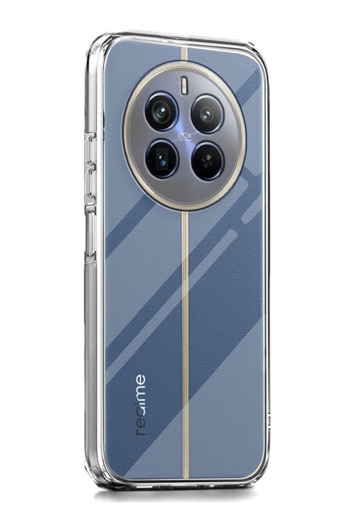Di Aksesuar Şeffaf Lüx Kılıf Realme 12 Pro