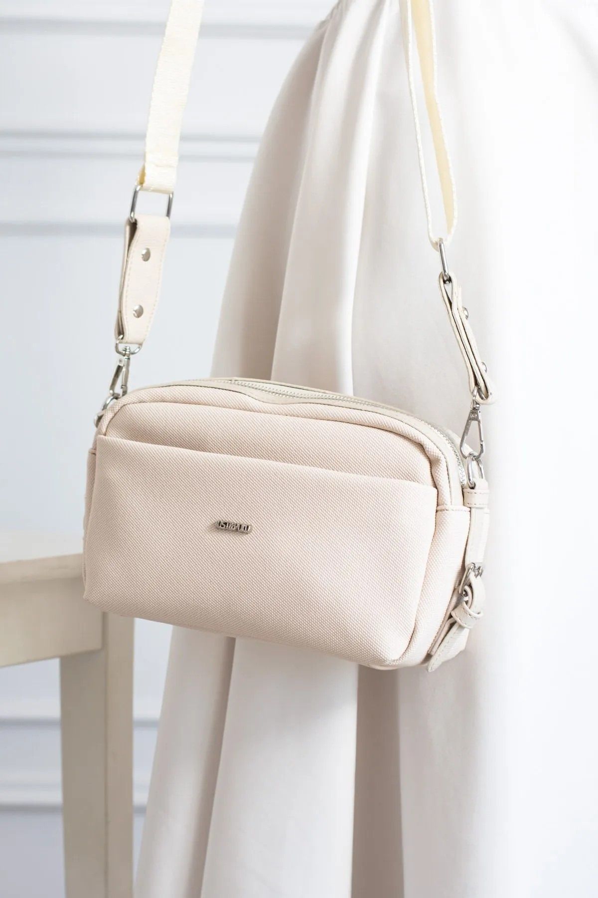Just Polo Kadın Yeni Sezon 4 Bölmeli Omuz Çantası 346028PC