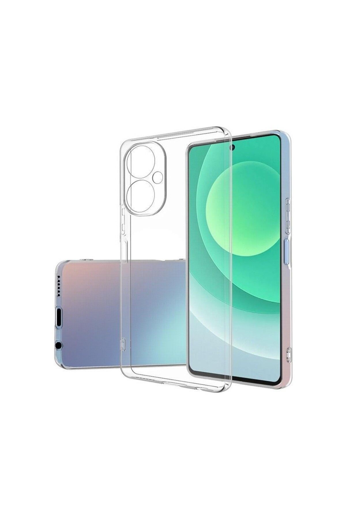 Di Aksesuar Şeffaf Lüx Kılıf Tecno Spark 9 Pro