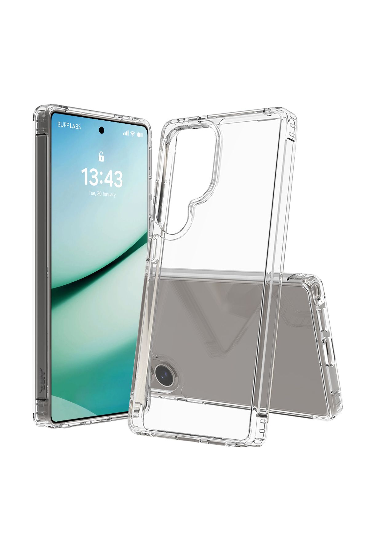 Di Aksesuar Şeffaf Lüx Kılıf Samsung Galaxy S25 Ultra