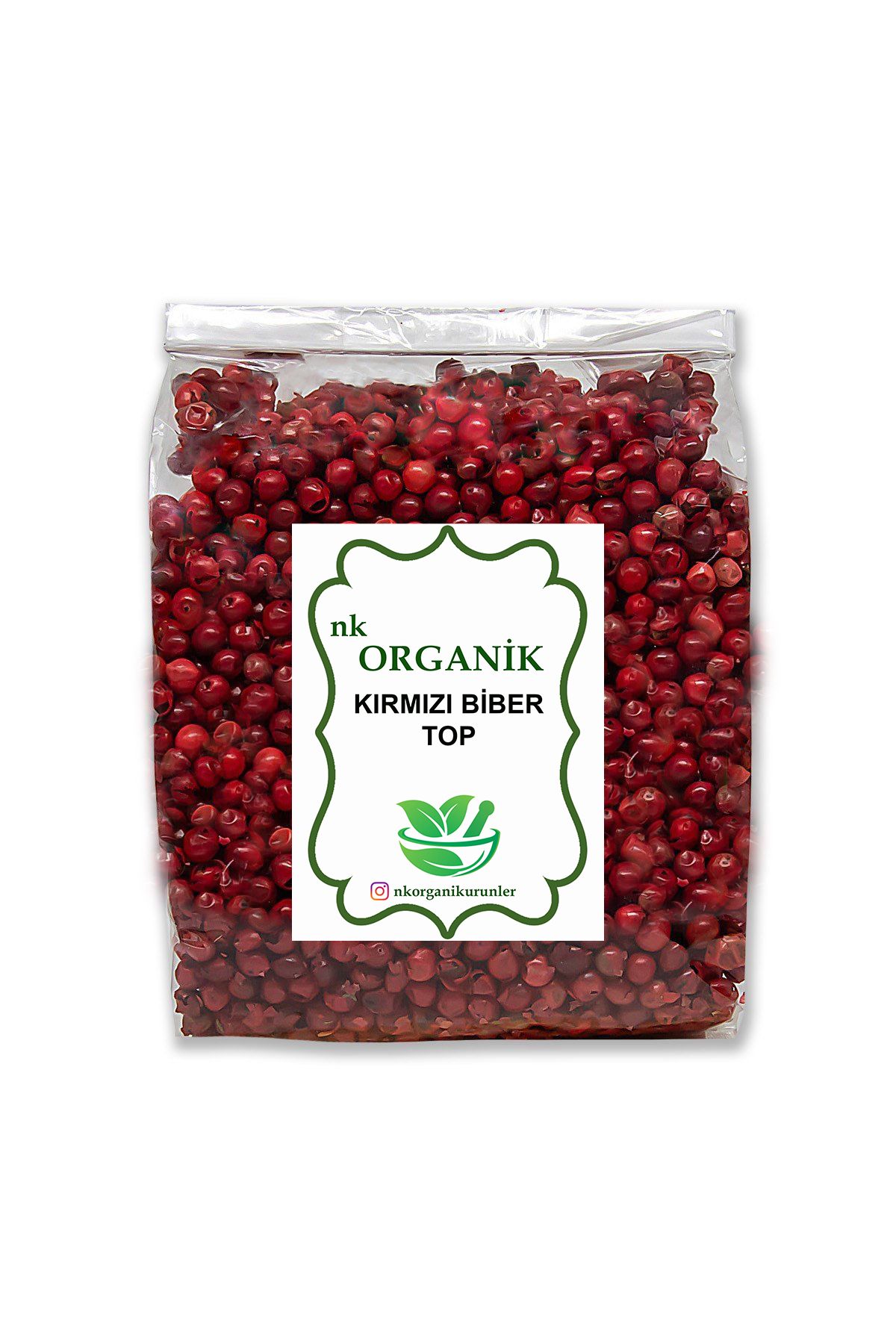nk organik Kırmızı Top Biber 50gr