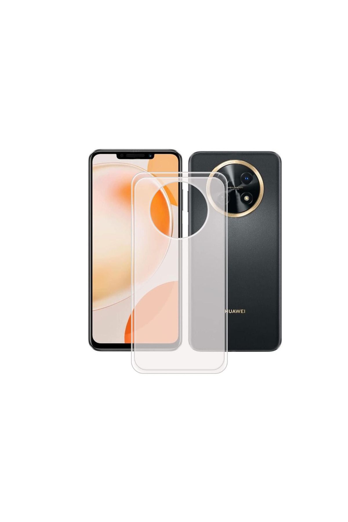 Di Aksesuar Şeffaf Lüx Kılıf Huawei Nova Y91