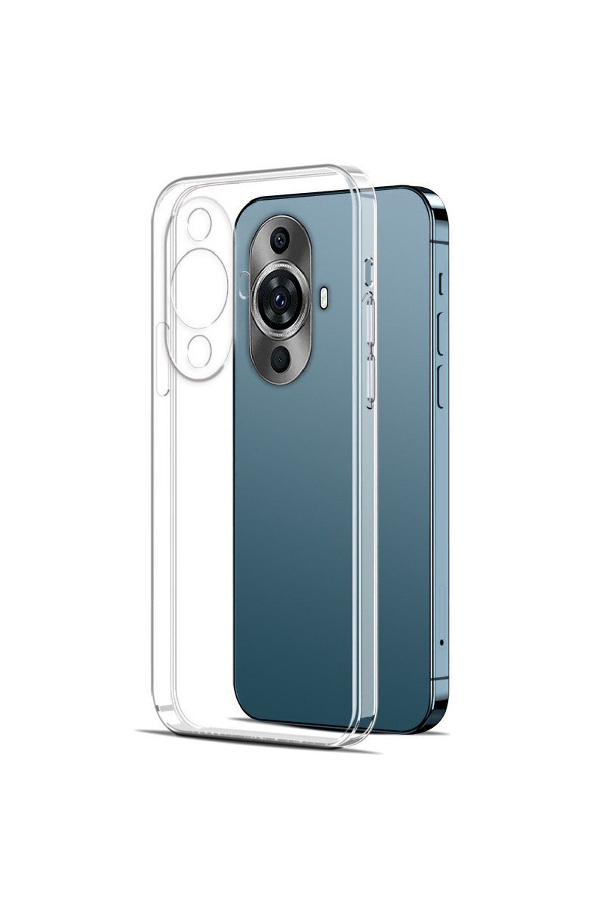 Di Aksesuar Şeffaf Lüx Kılıf Huawei Nova 12S