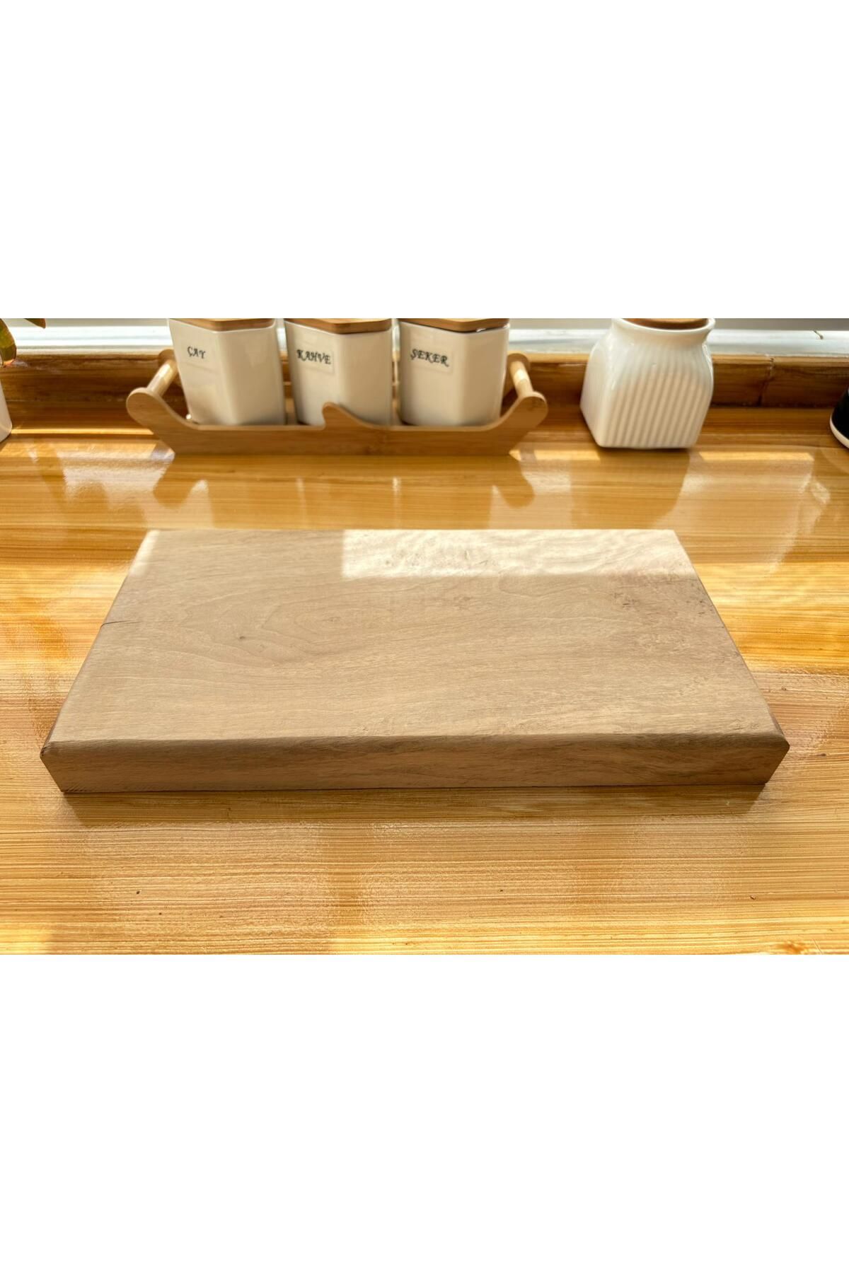 Armoni KESME TAHTASI DOĞAL CEVİZ TEK PARÇA 20X40 CM EV-MUTFAK-RESTORAN-KASAP