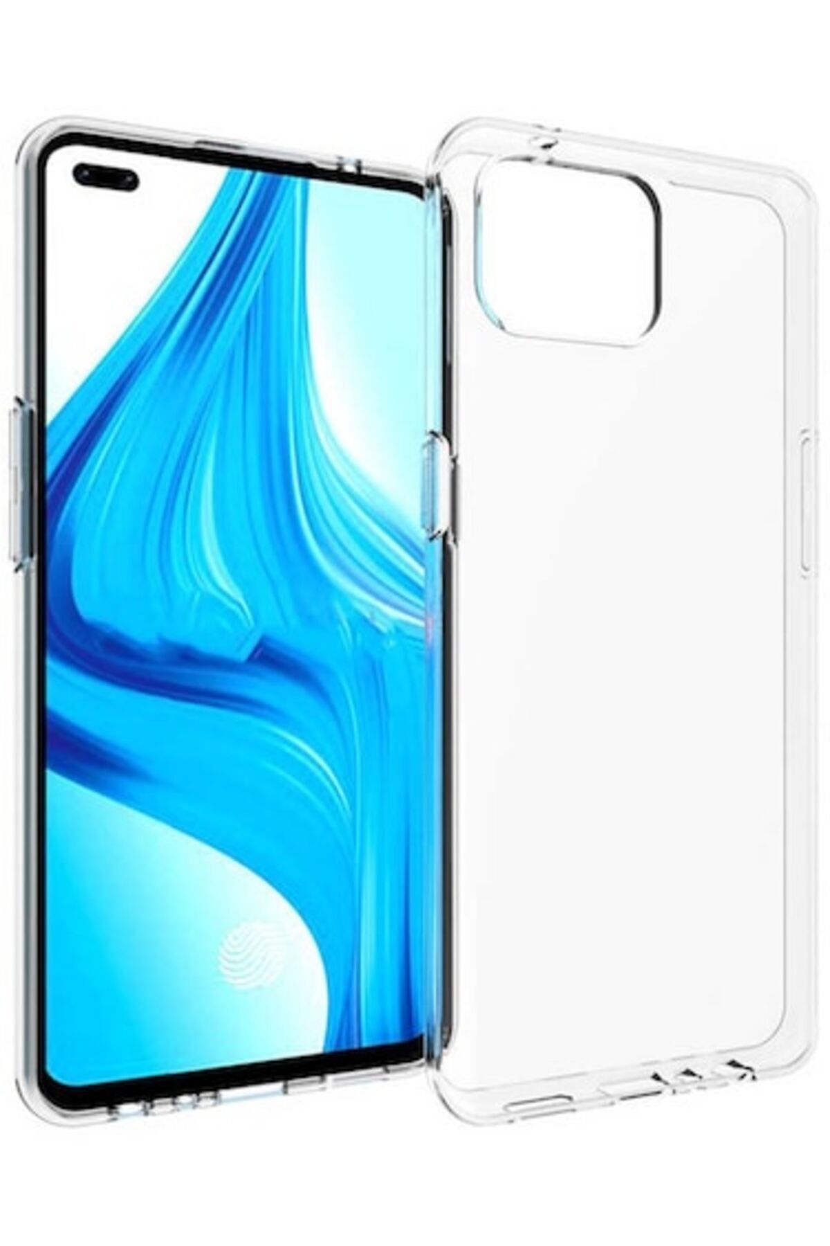 Di Aksesuar Şeffaf Lüx Kılıf Oppo A73