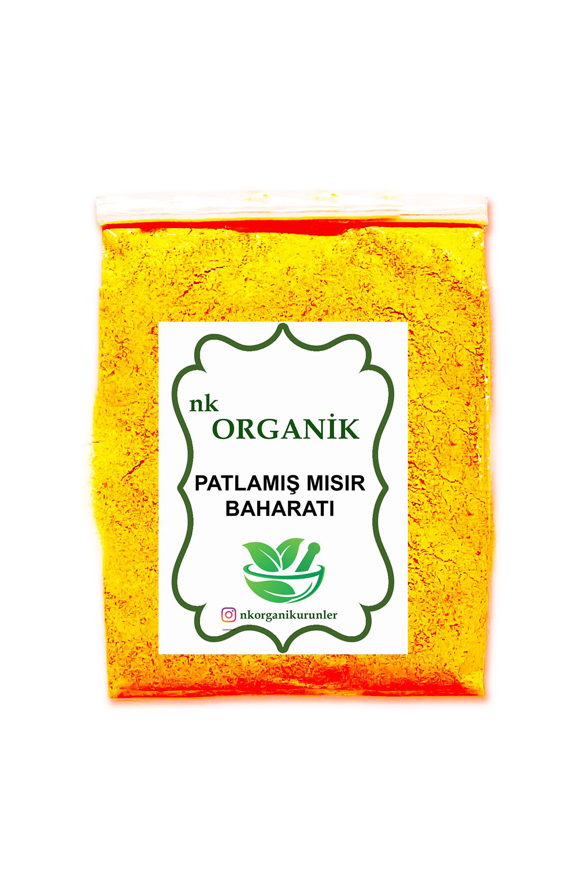 nk organik Patlamış Mısır Baharatı 50gr