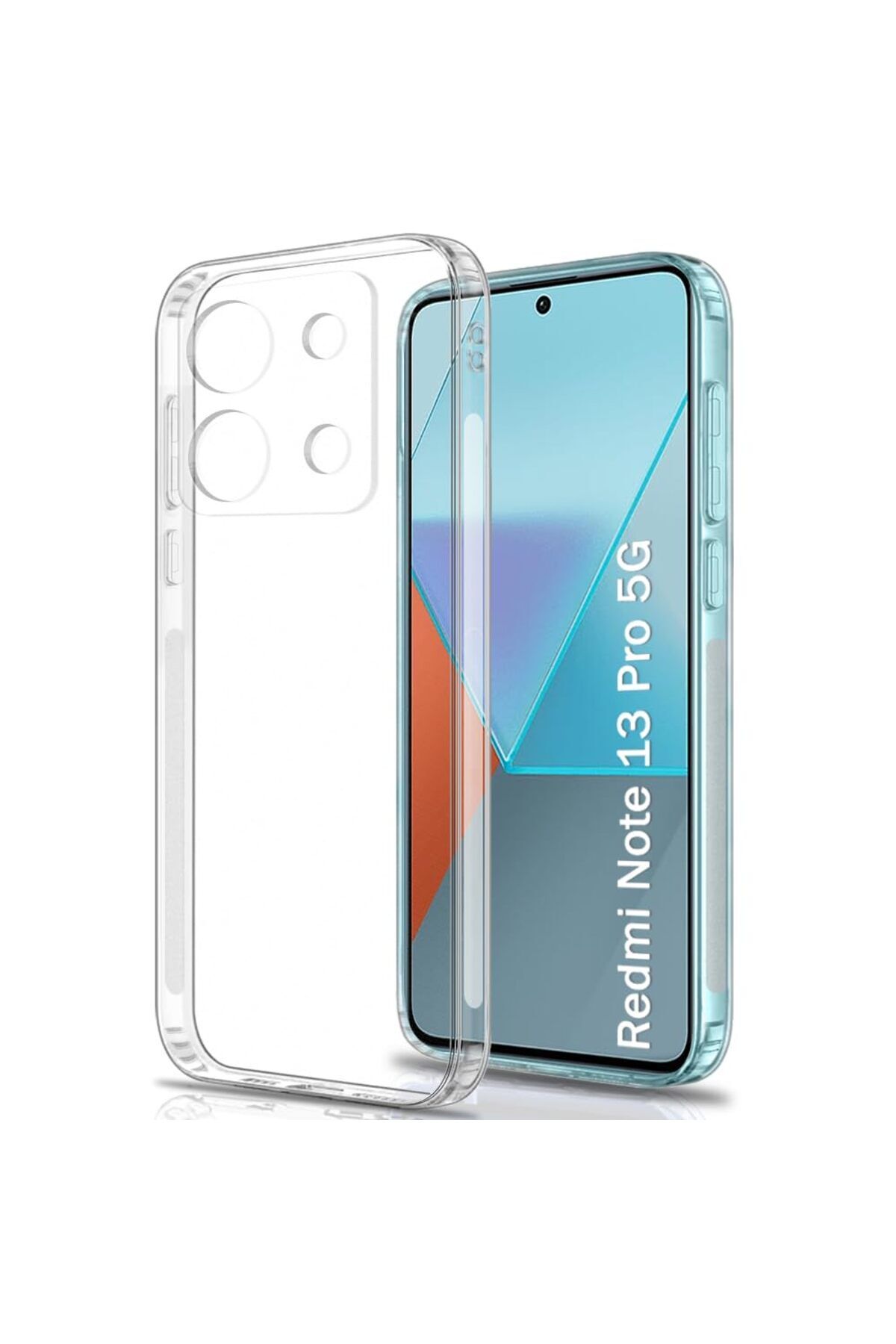 Di Aksesuar Şeffaf Lüx Kılıf Xiaomi Redmi Note 13 Pro 5G