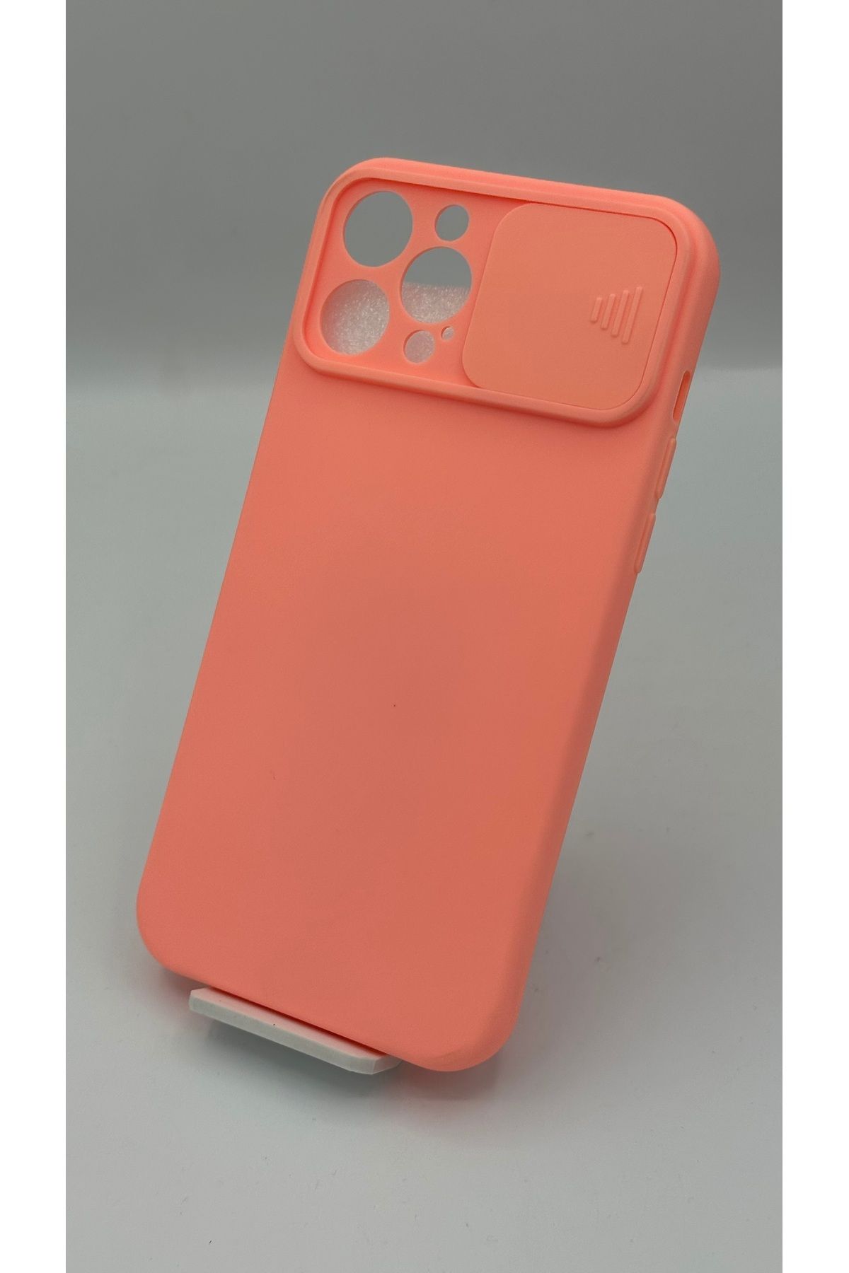 Genç 2 Teknoloji iPhone 12 PRO MAX KAMERA SÜRGÜLÜ SİLİKON KILIF