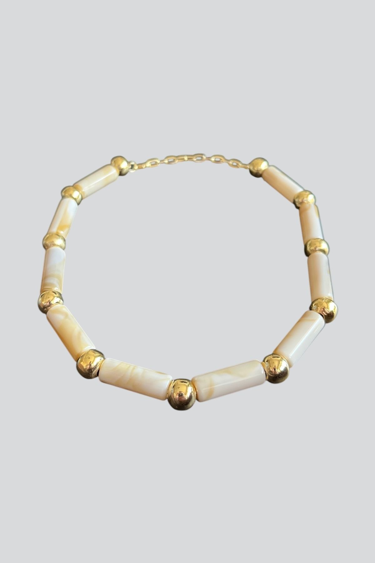 stravis Gold Detay Kemik Kolye