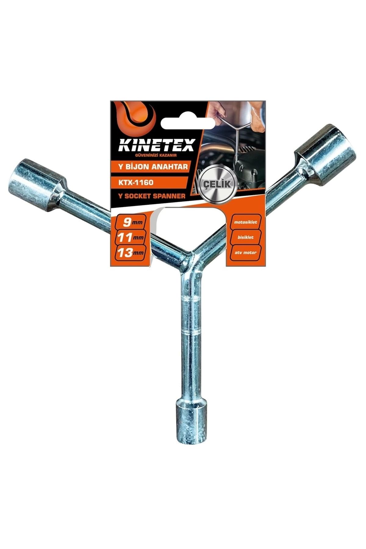 STOREMAX 9MM-11MM-13MM ÇELİK Y BİJON KTX-1160 (5047)