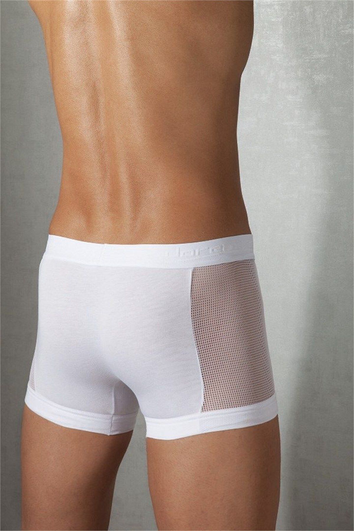 inkasole Yanları Nefes Alan Spor Boxer 1761 Beyaz