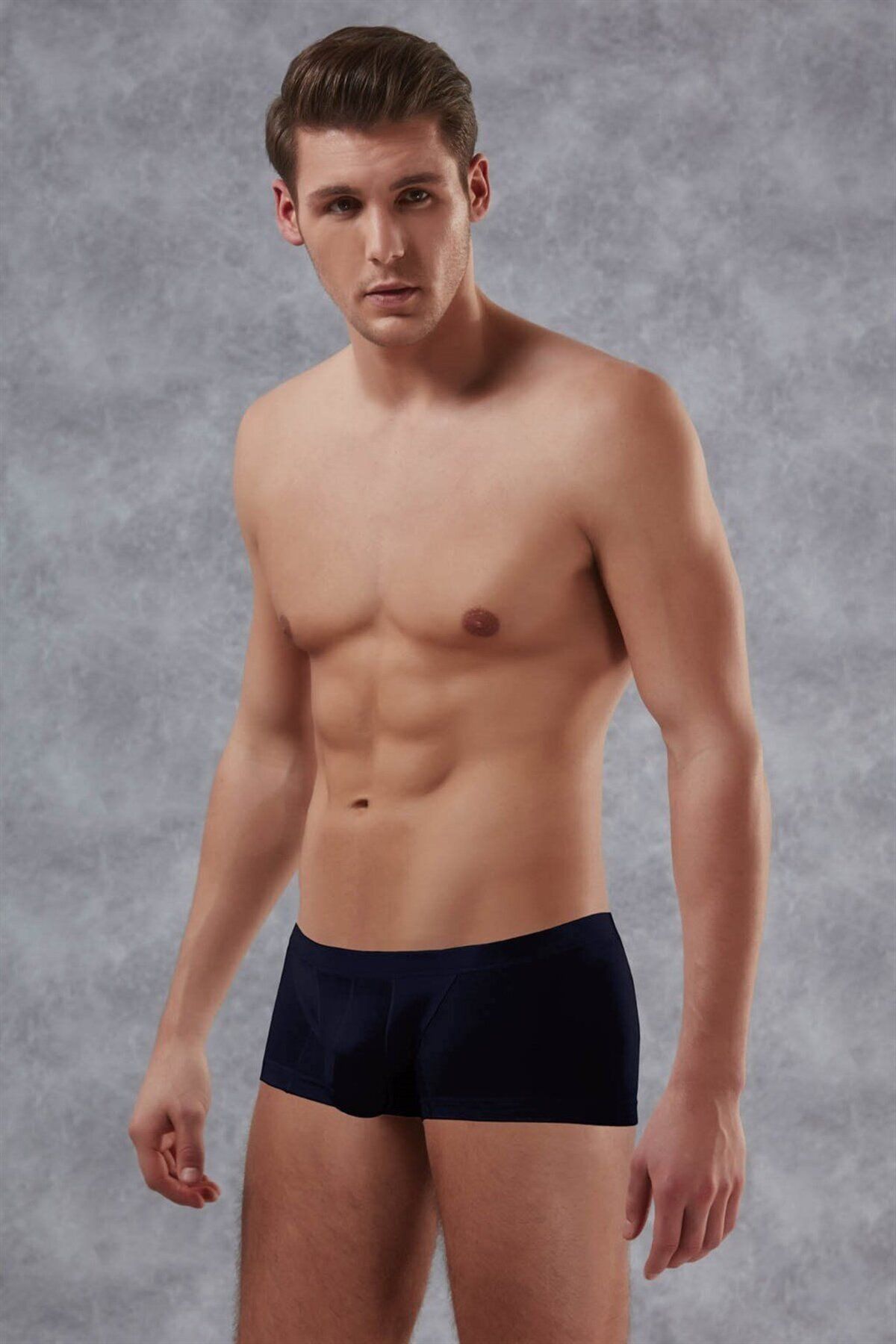 inkasole Erkek Modal Adonis Torbalı Mini Paça Boxer 1750 Lacivert