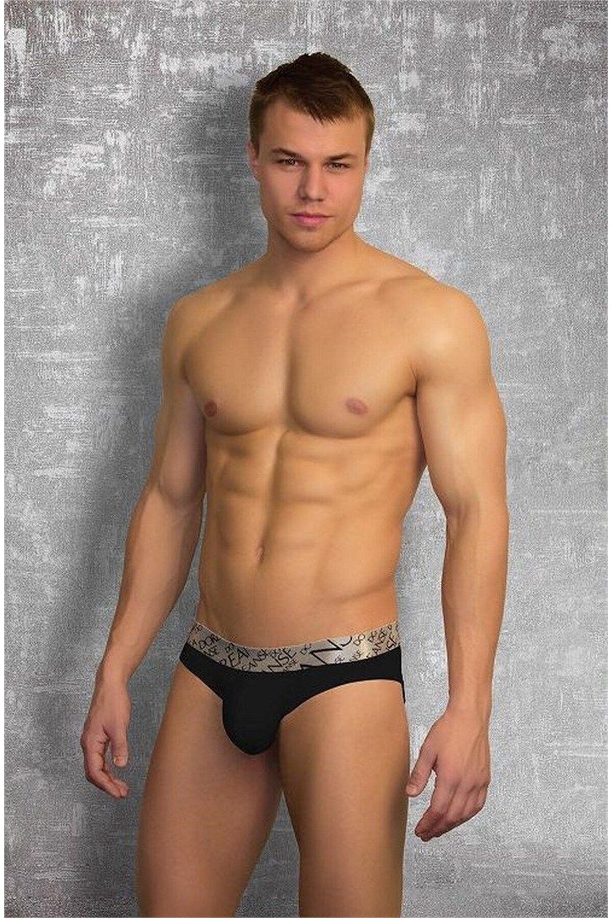 inkasole Yazılı Erkek Boxer 1788 Siyah