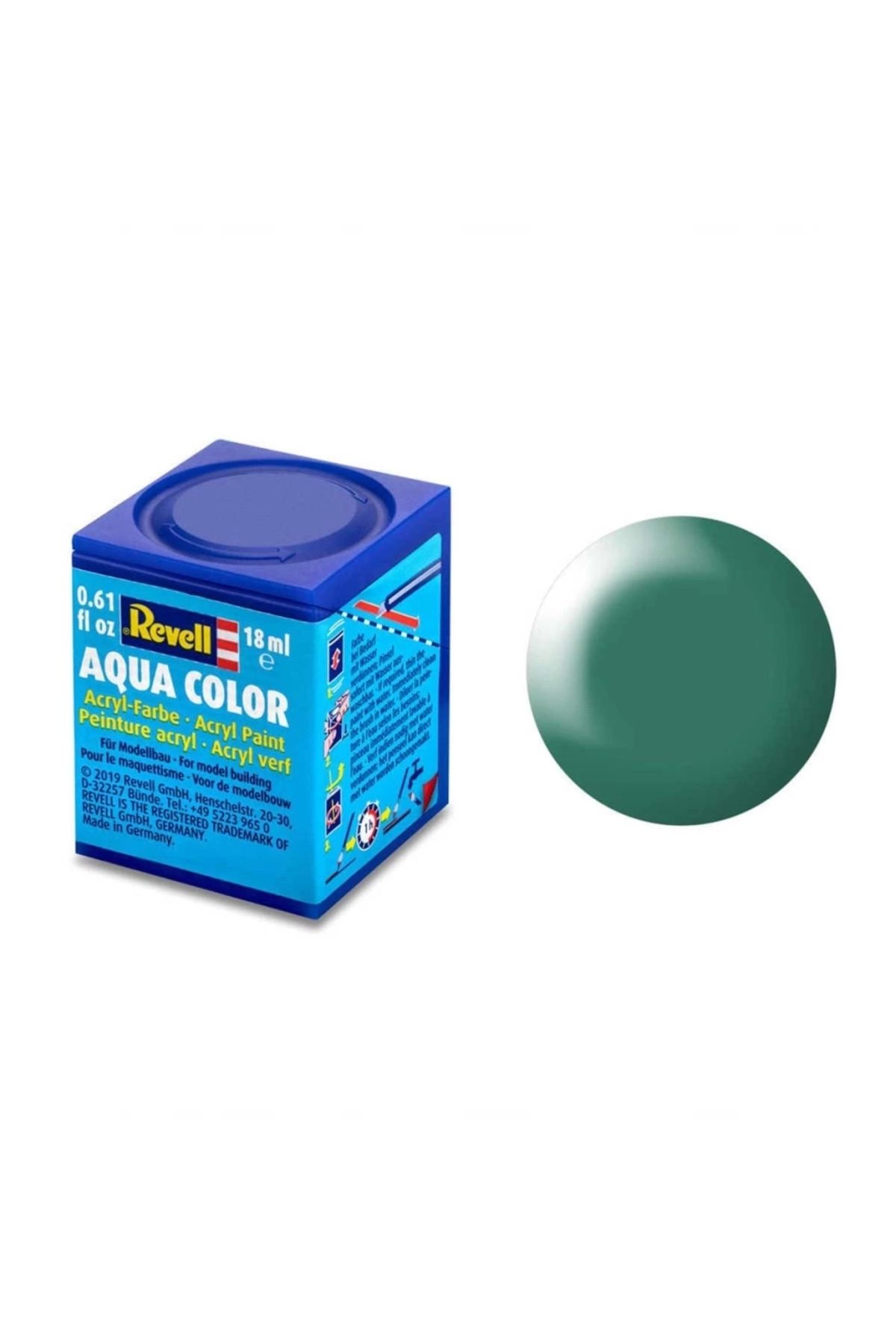 FTT SHOPPING MARKET NessiWorld Revell 365 - Aqua Color Patina Green Silk - Acrylic Boya- 18 ml