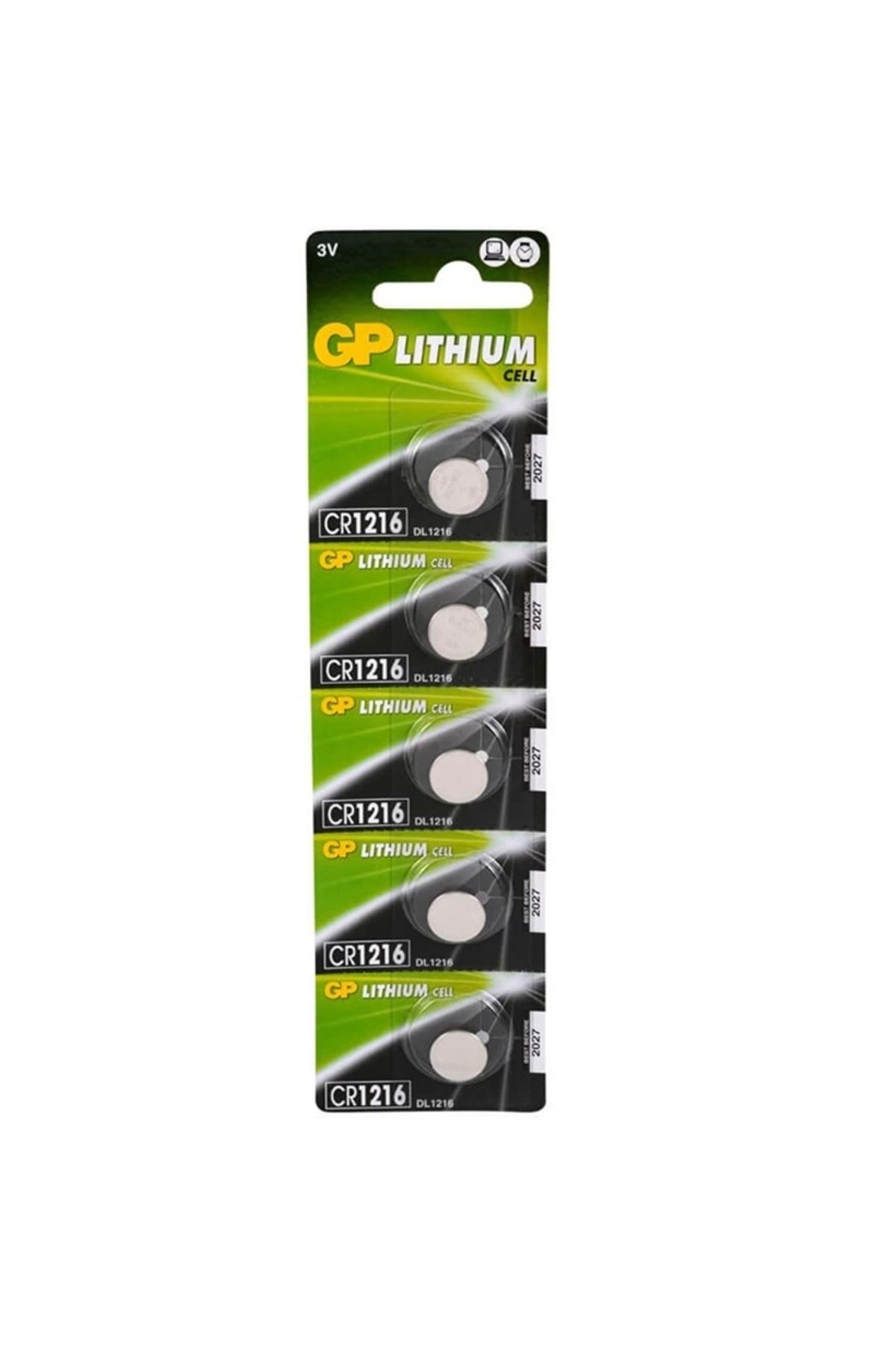 feminight Gp Cr1216 3 Volt Lityum Pil 5li Paket Fiyat