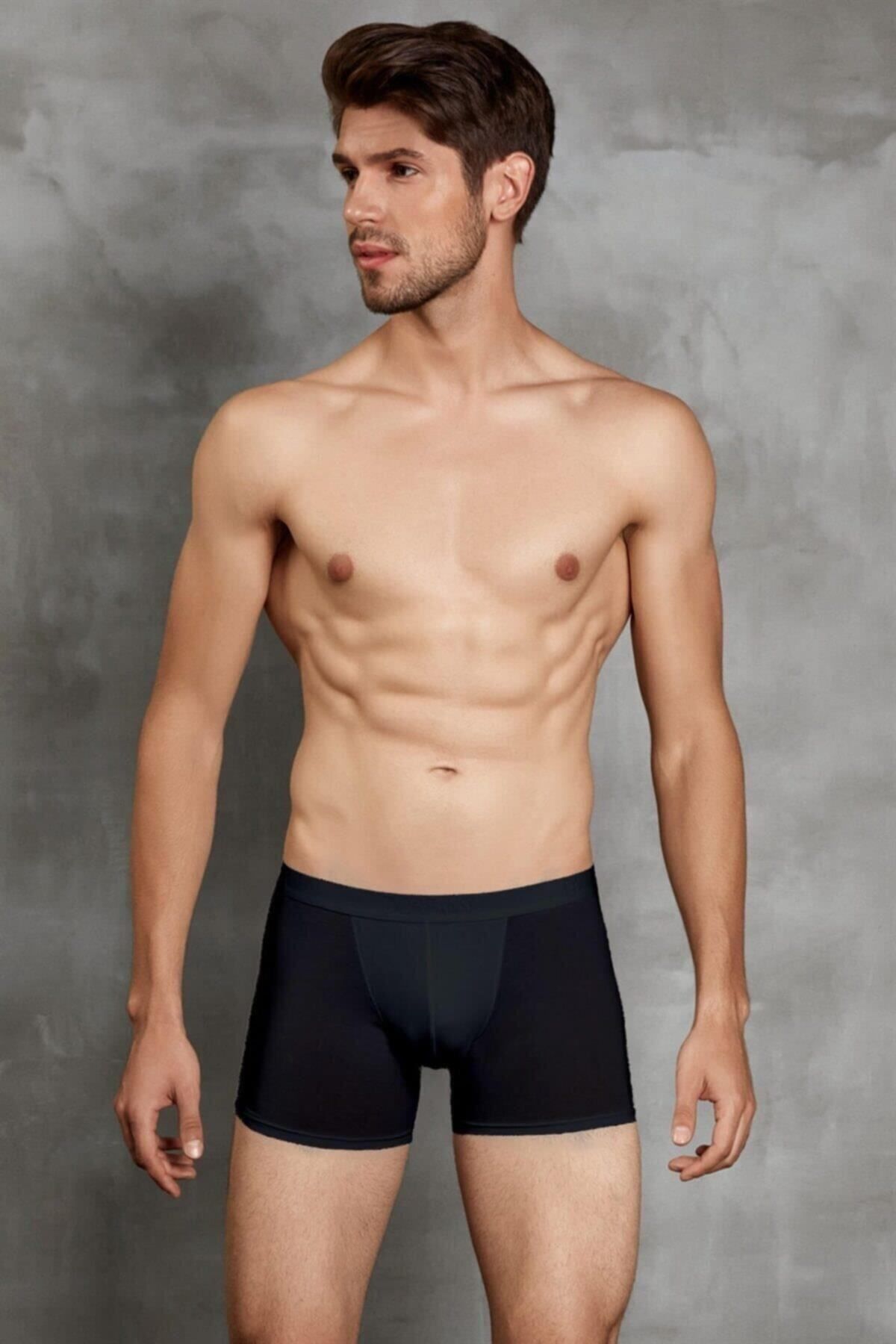 inkasole Pamuk Torbalı Normal Paça Boxer 1500 Siyah
