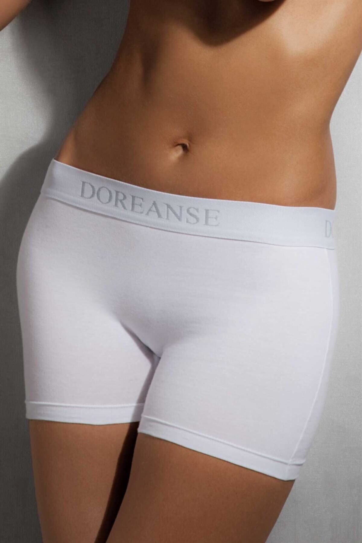 inkasole Modal Kadın Boxer 8110 Beyaz