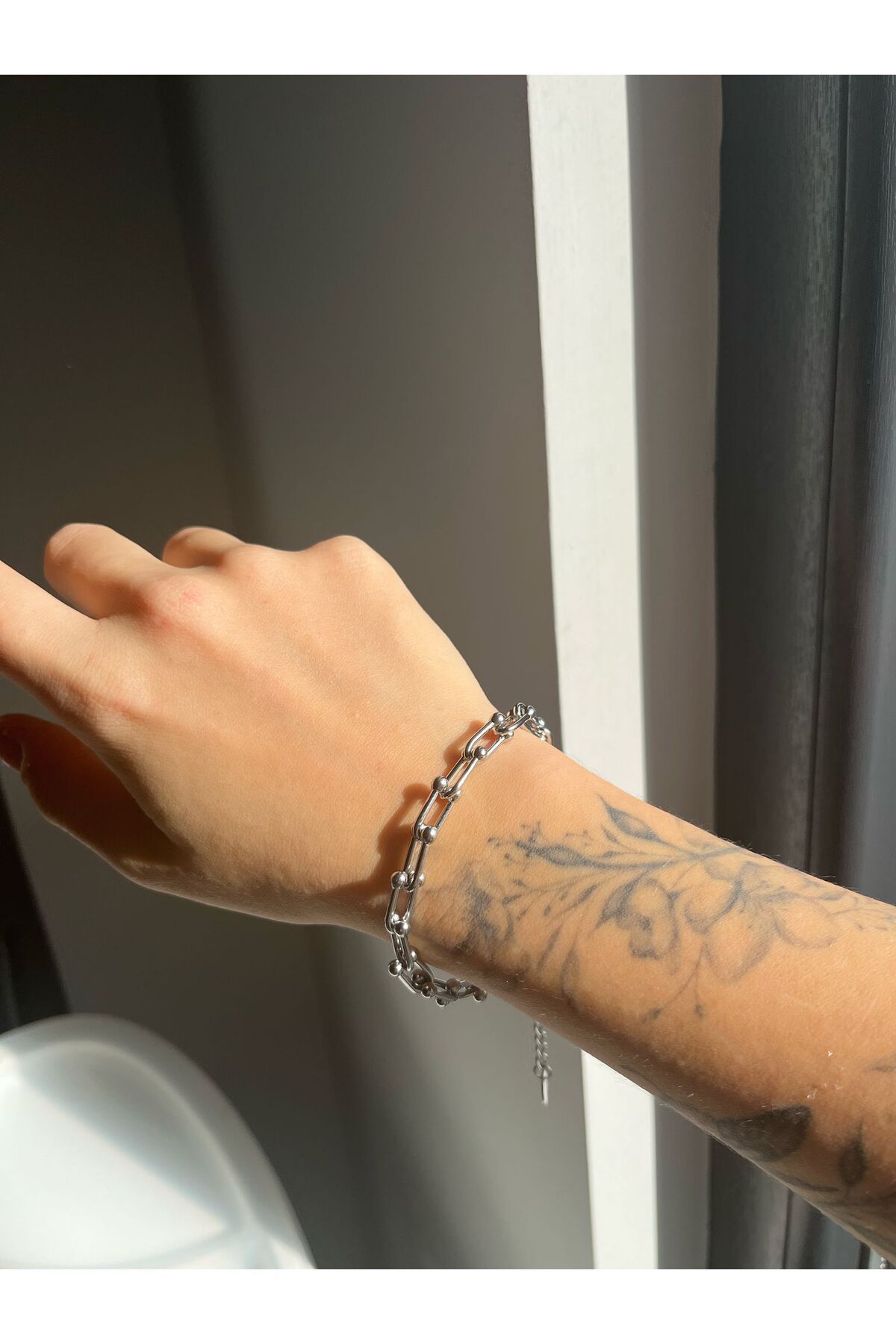 BeGa store Kadın çelik tiffany bileklik