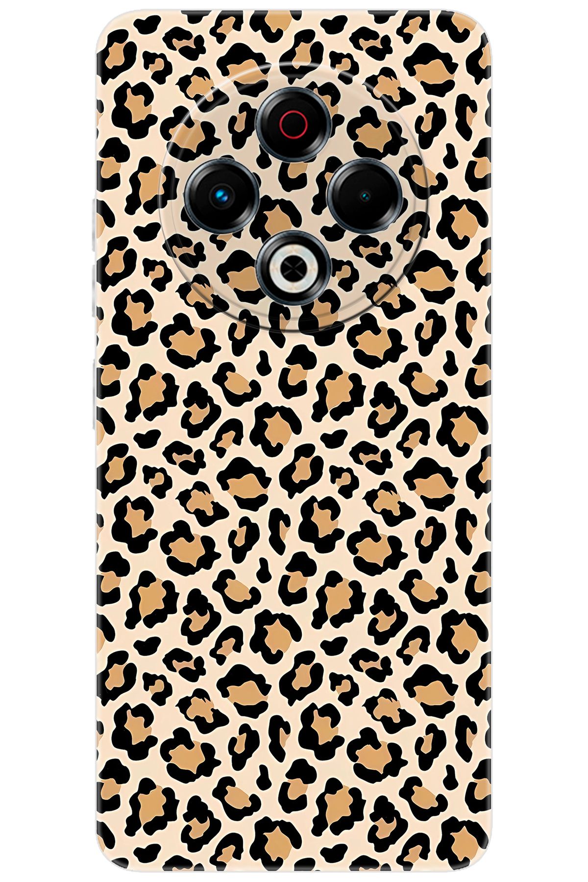 TECNO Spark 30 (KL6) Uyumlu Kılıf Desen Baskılı Silikon Leopar Desen STK:743 CP-kWhVyh6