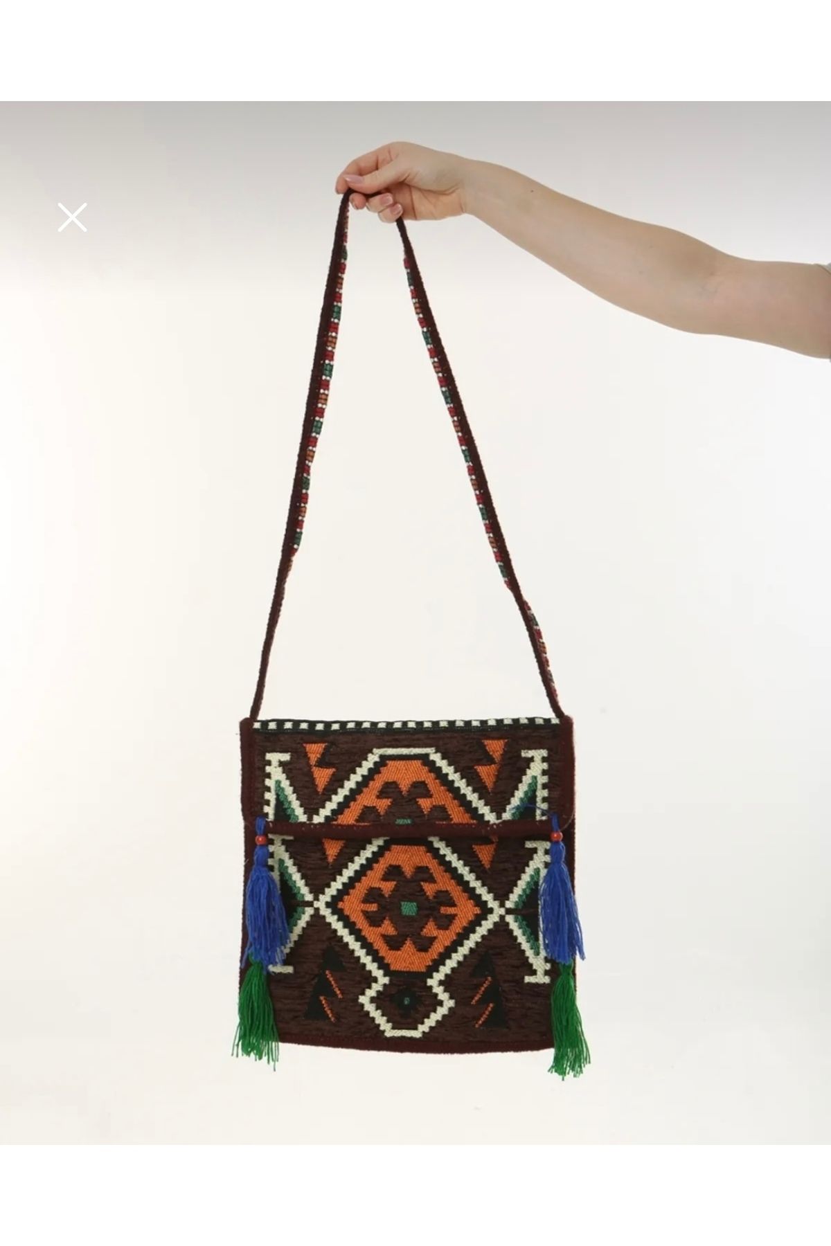 mdhomecarpet Kilim El Yapımı Heybe Çanta Şark Köşesi Duvar Süsü Kadın Çanta
