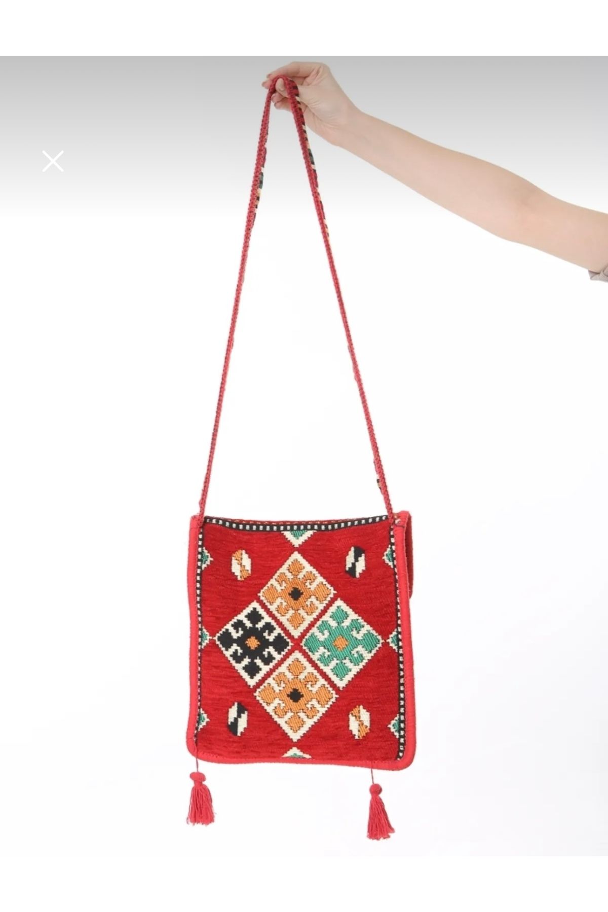 mdhomecarpet Kilim El Yapımı Heybe Çanta Şark Köşesi Duvar Süsü Kadın Çanta