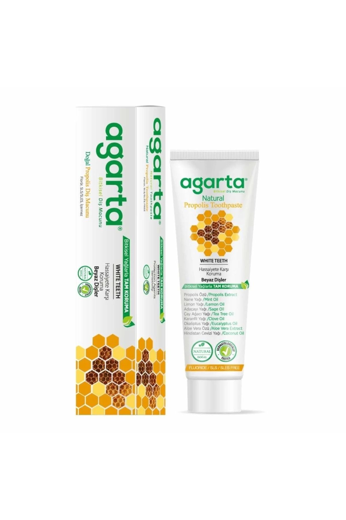 FTT SHOPPING MARKET Nessiworld Doğal Diş Macunu 100ml Propolis