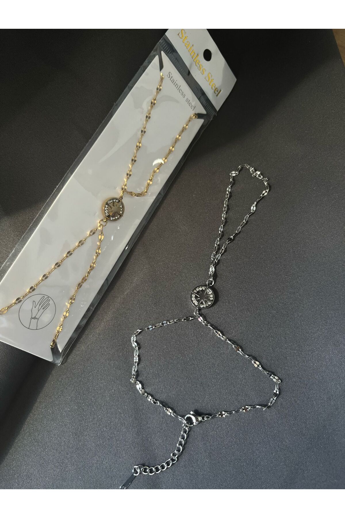 BeGa store Kadın çelik kutup yıldızlı şahmeran