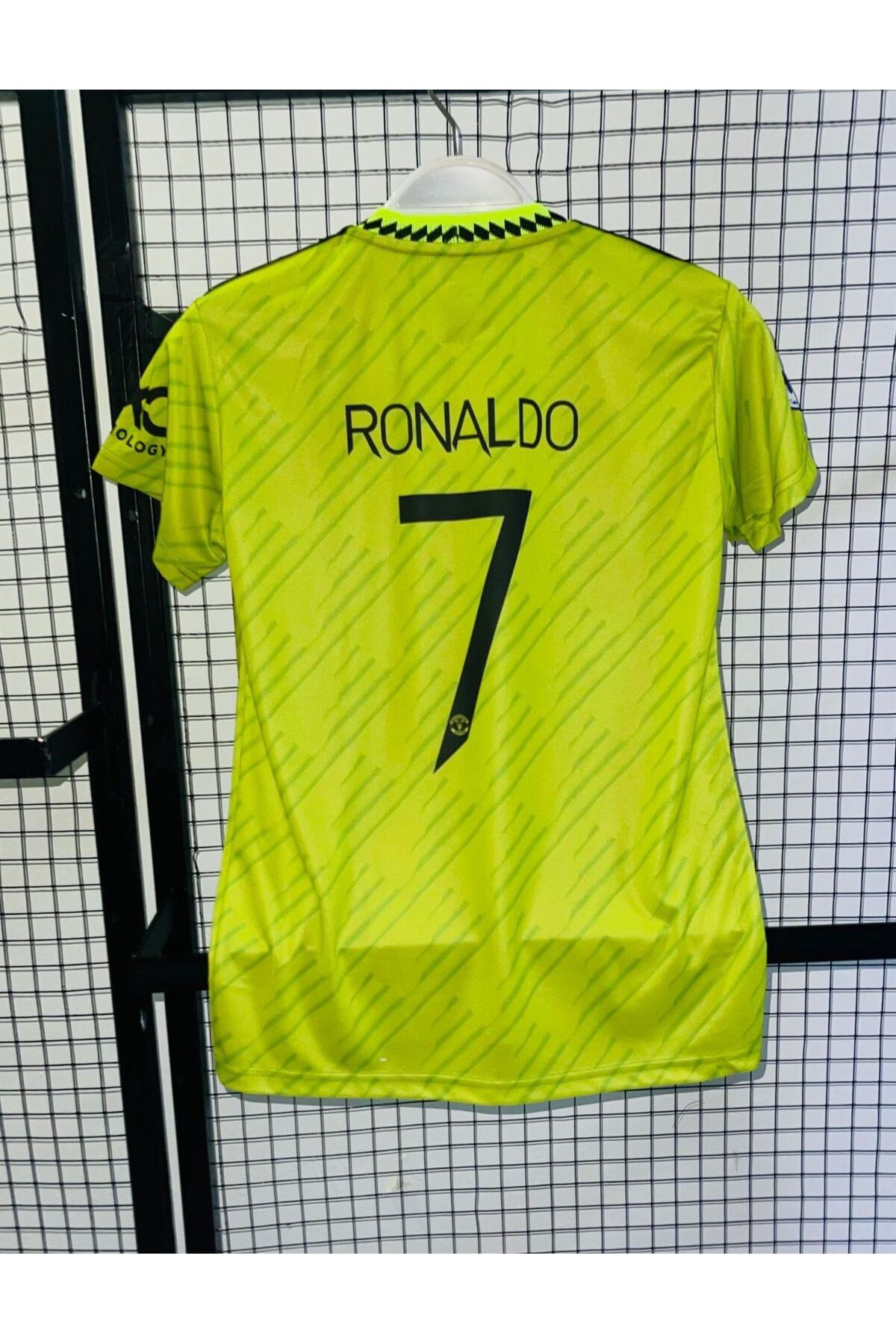 Lion Spor M'anchester U'nited 2022/2023 Sezonu Cristiano Ronaldo Kısa Kol Yeşil Forma