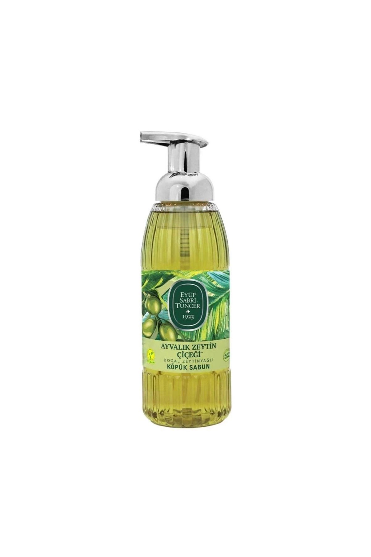 FTT SHOPPING MARKET Nessiworld Eyüp Sabri Tuncer Doğal Zeytinyağlı Köpük Sabun 500 ml Ayvalık Zeytin Çiçeği